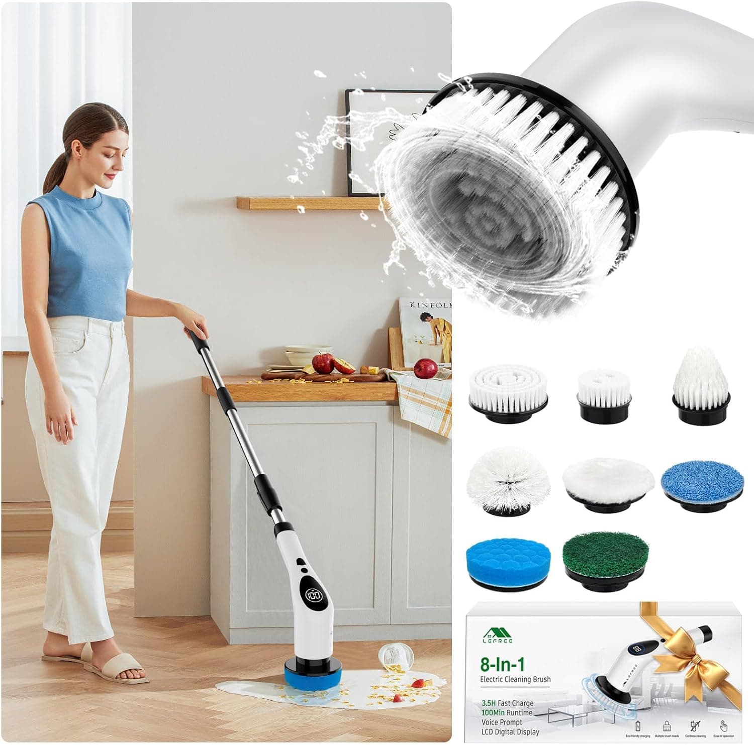 Lefree Electric Spin Scrubber thumbnail 5