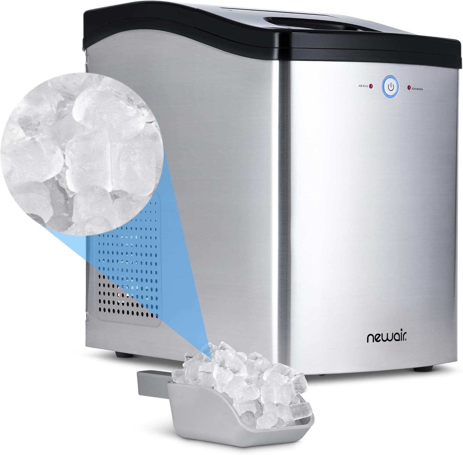 Newair Sonic Speed Nugget Ice Maker 45Lbs - image 1