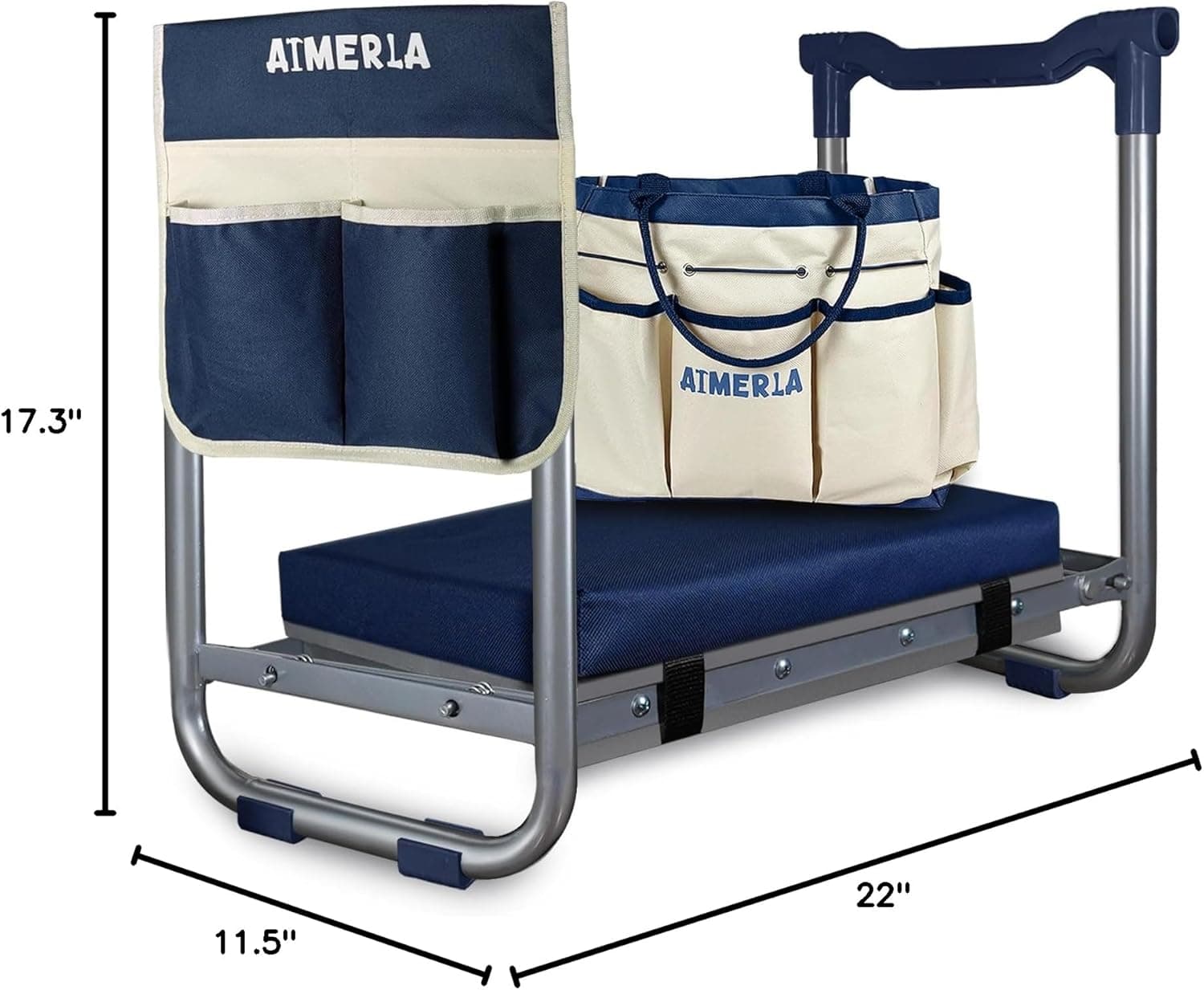 Aimerla K5 Foldable Kneeler Seat with Detachable Cloud Pad thumbnail 3