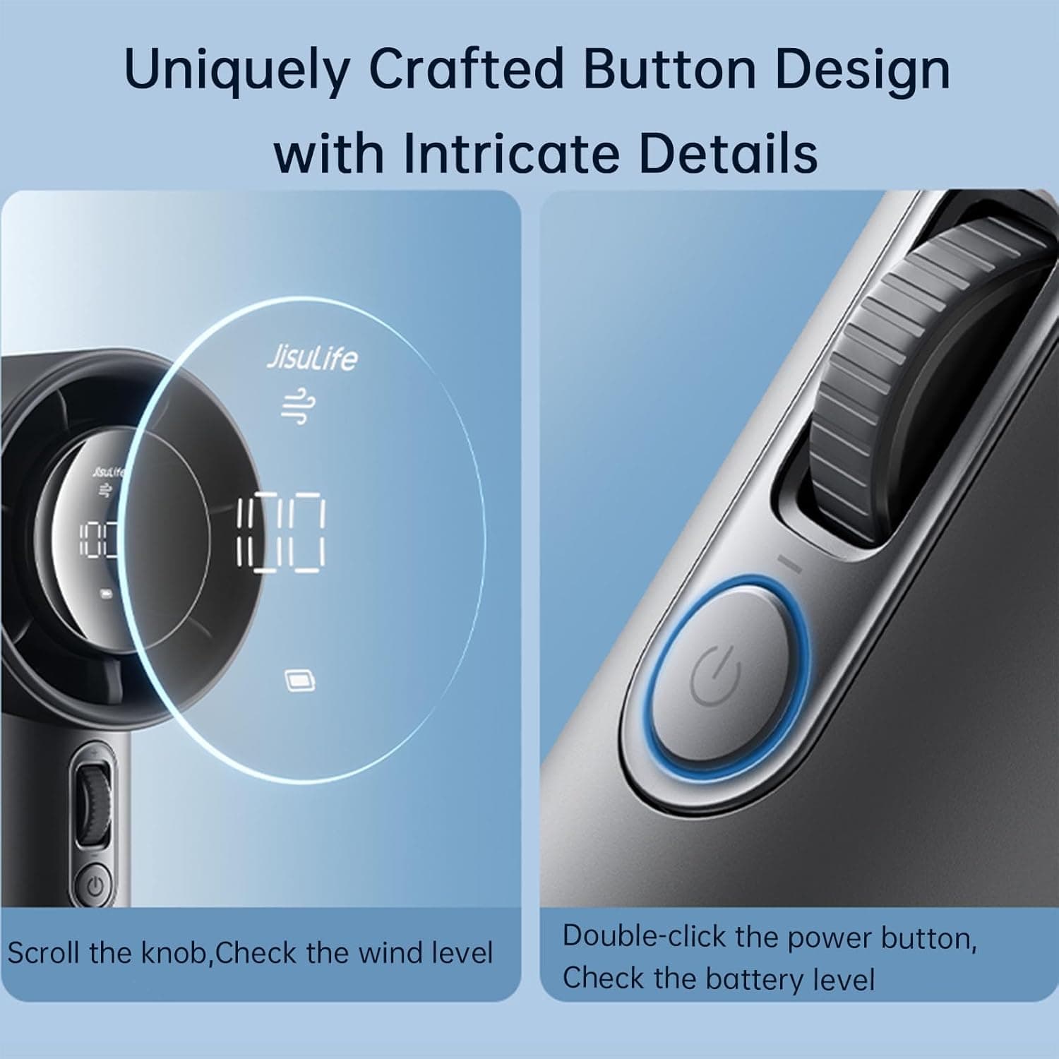 JISULIFE Portable Fan Pro1S Handheld Fan thumbnail 5