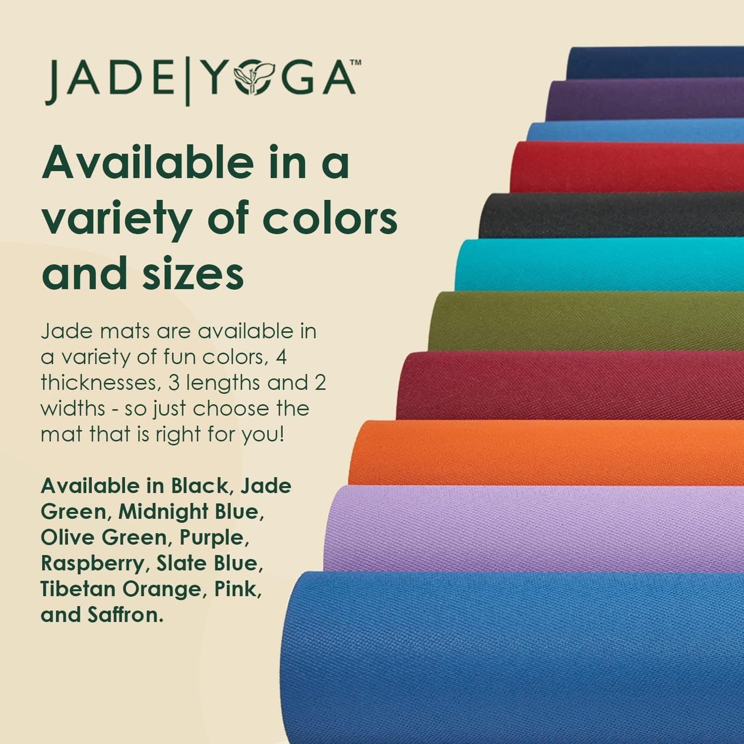 JadeYoga Harmony Yoga Mat thumbnail 5