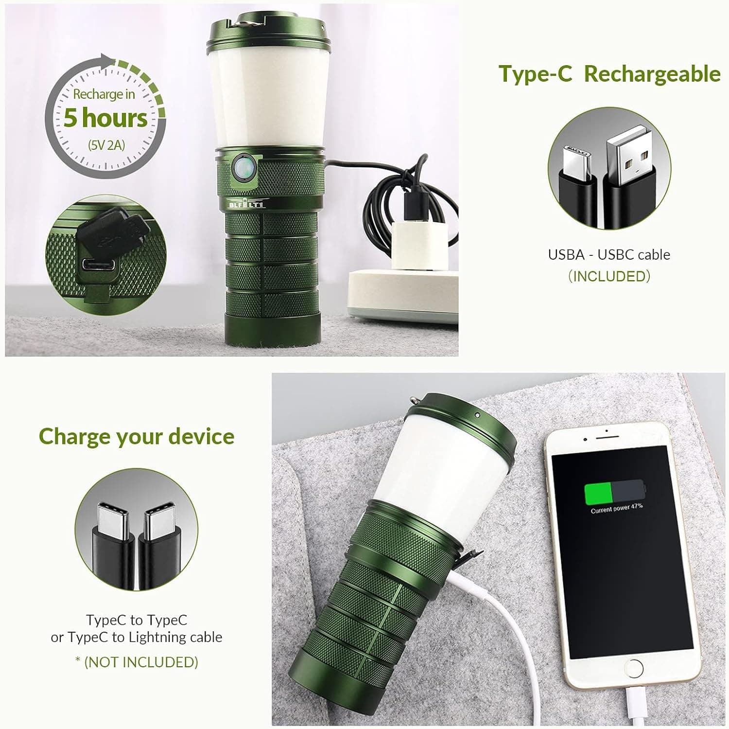 Sofirn BLF LT1 Rechargeable Camping Lantern thumbnail 4