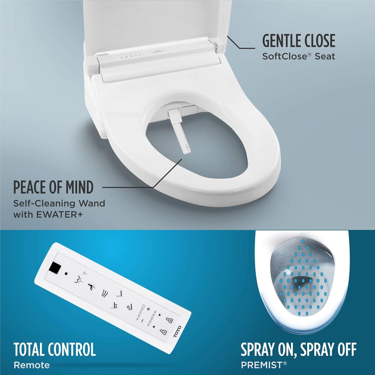 TOTO Washlet C5 Electronic Bidet Toilet Seat thumbnail 3