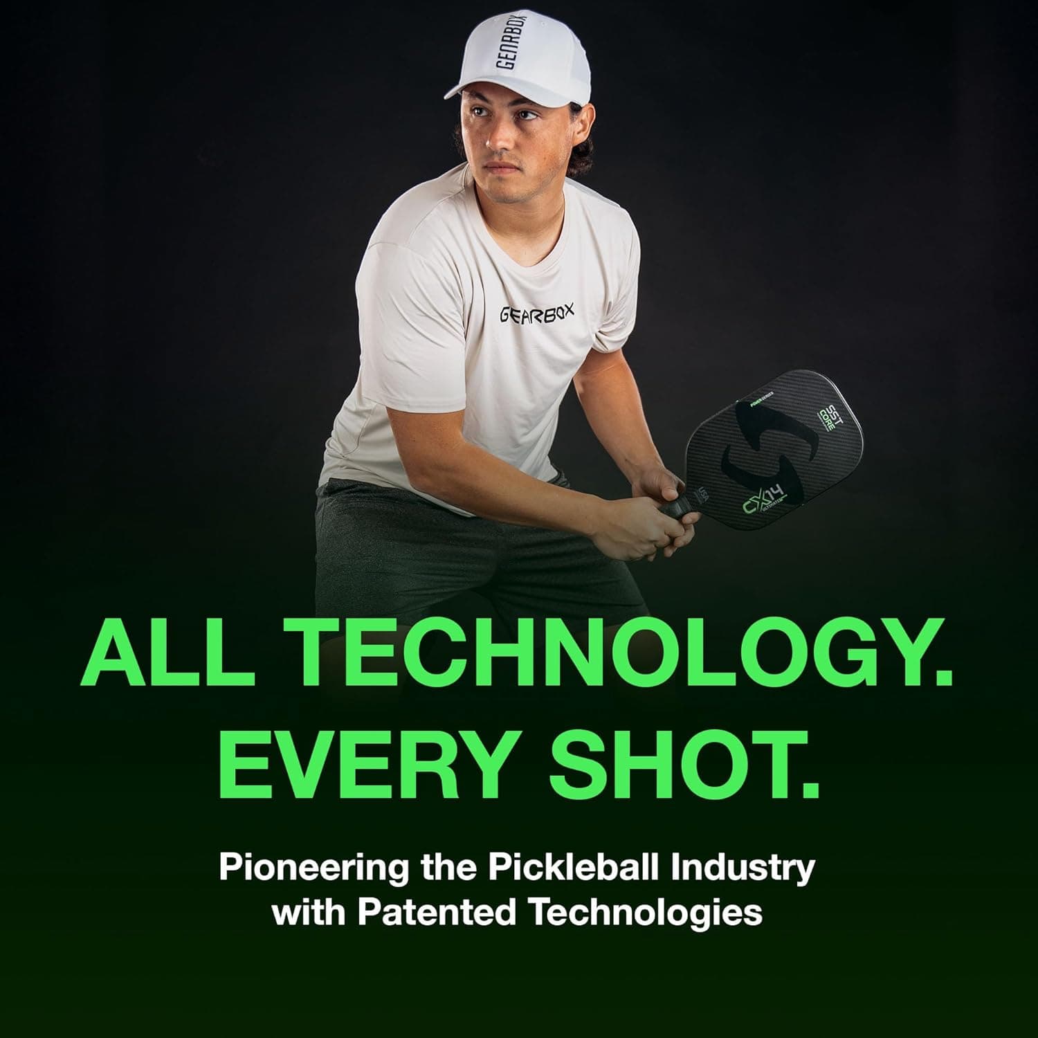 Gearbox CX14E Ultimate Power Elongated Pickleball Paddle thumbnail 5