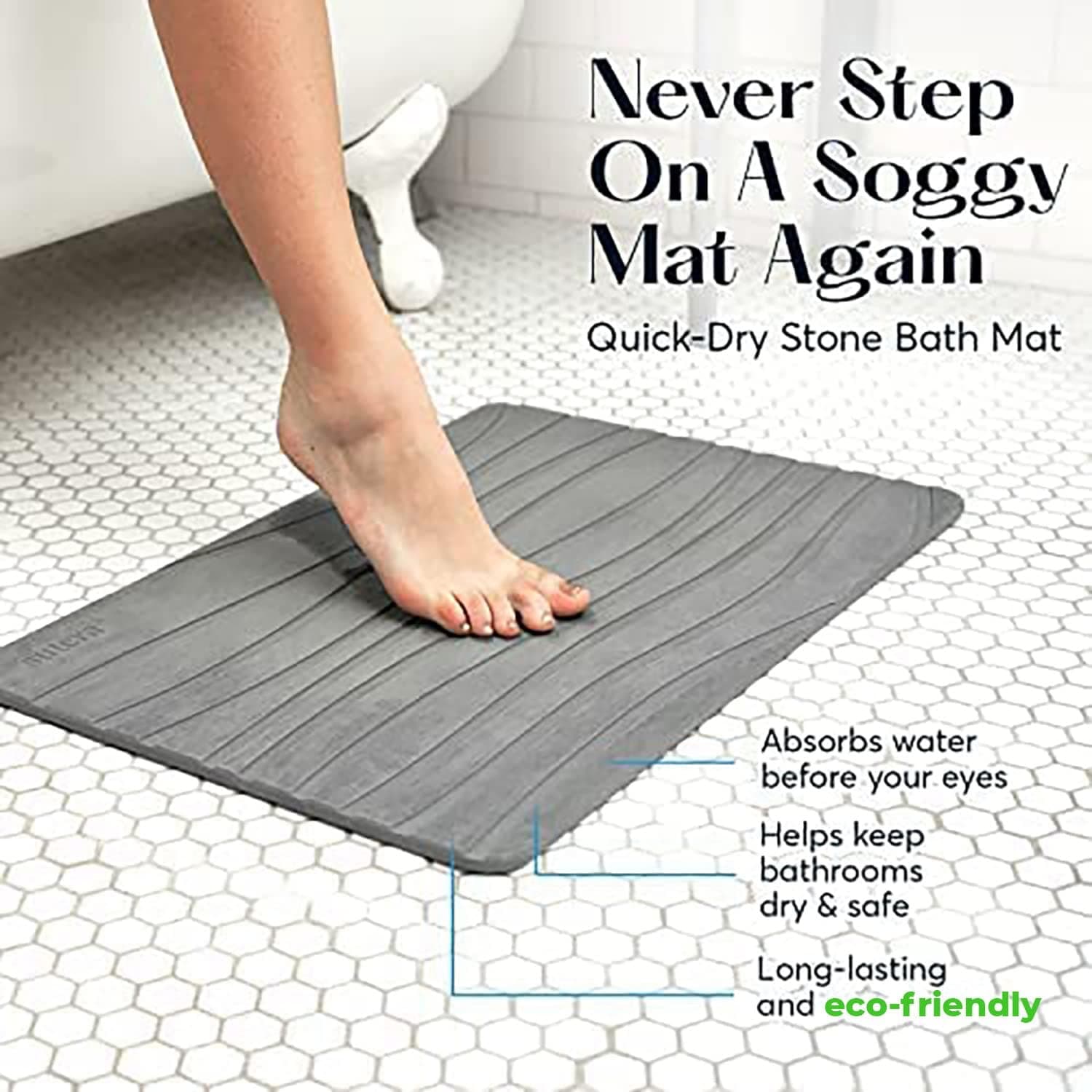 SUTERA Diatomaceous Stone Bath Mat thumbnail 3