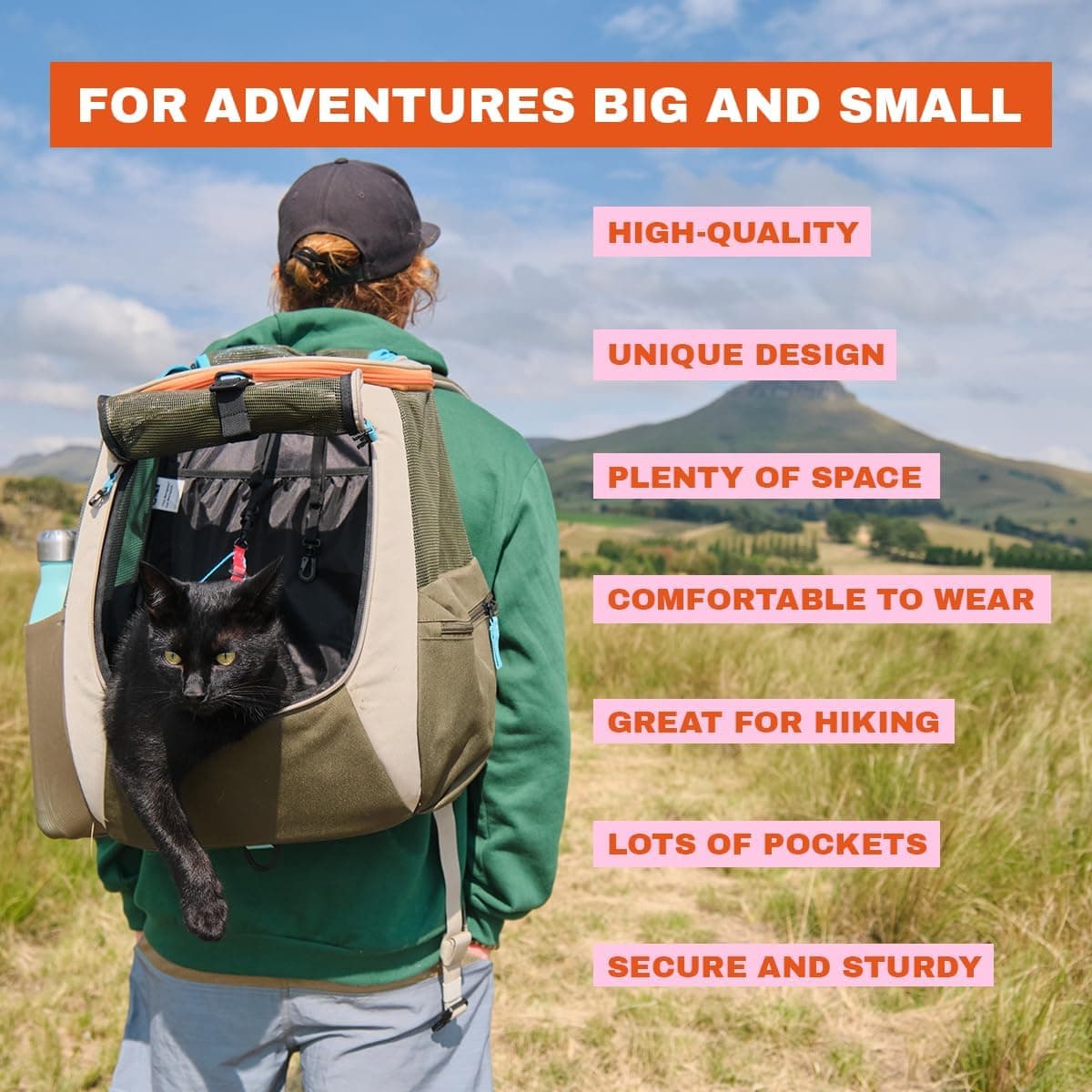 Travel Cat The Navigator Convertible Cat Backpack thumbnail 4