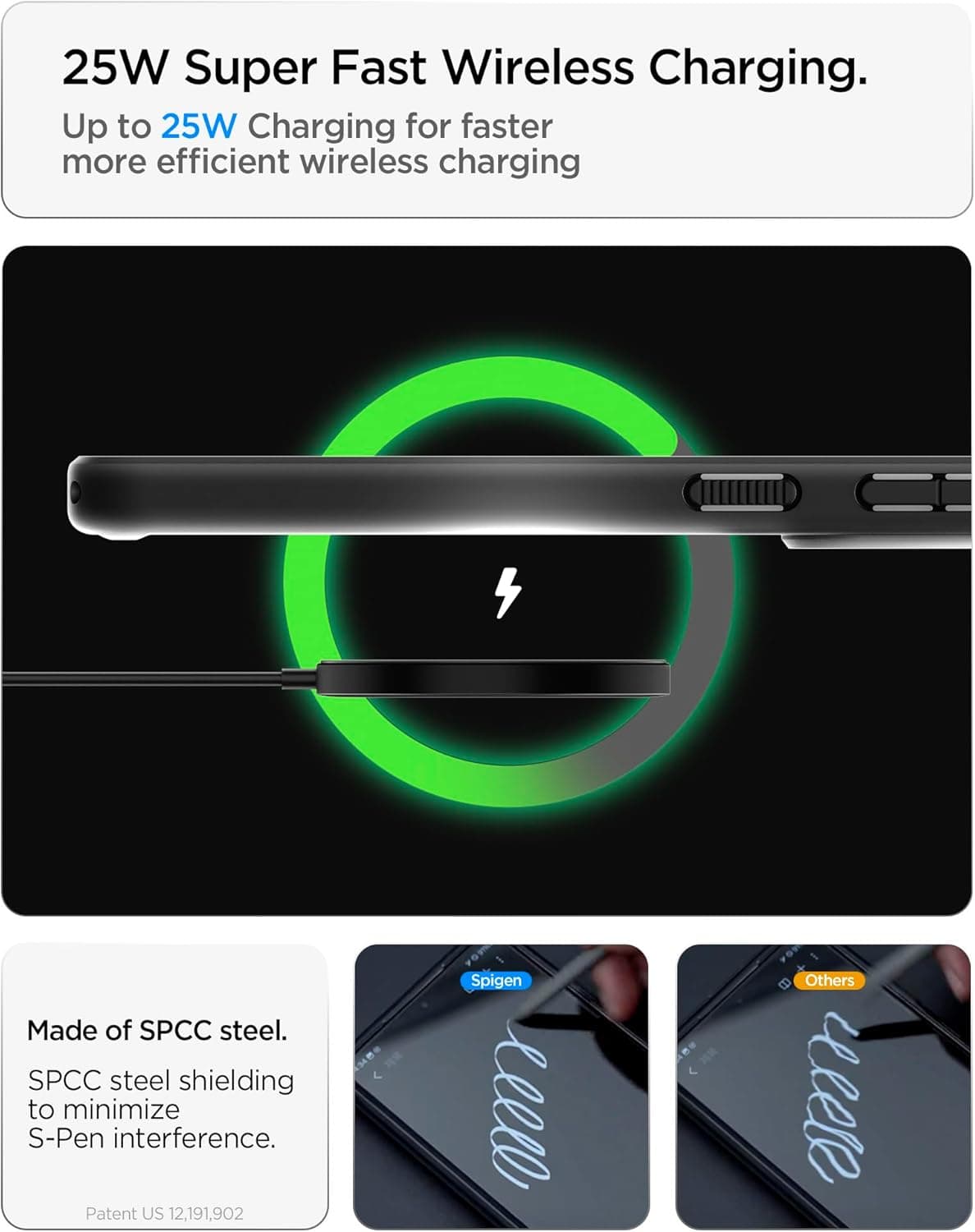 Spigen Ultra Hybrid MagFit Clear Case for Galaxy S26 Ultra thumbnail 2