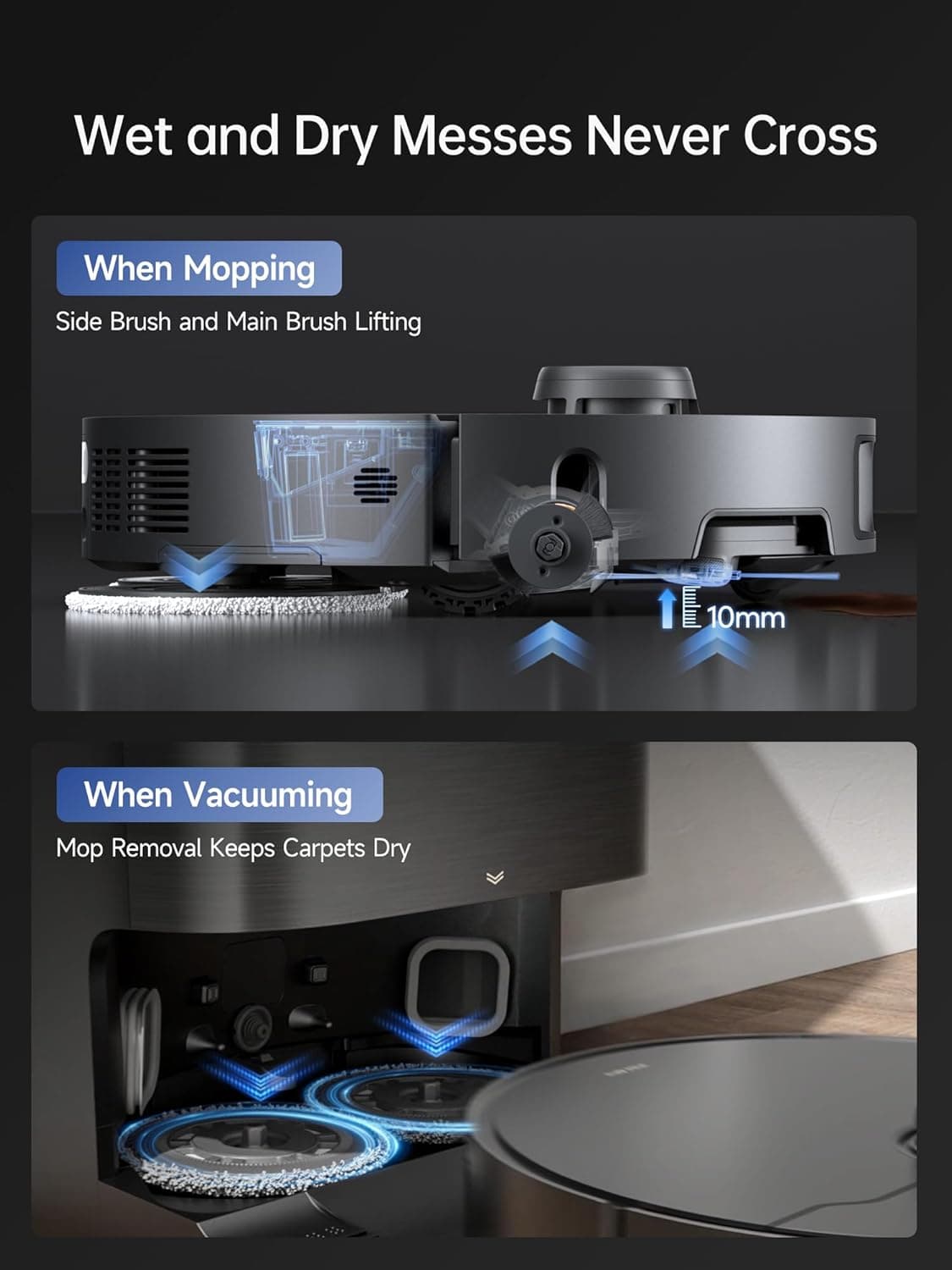 Dreame X40 Ultra Robot Vacuum & Mop thumbnail 5