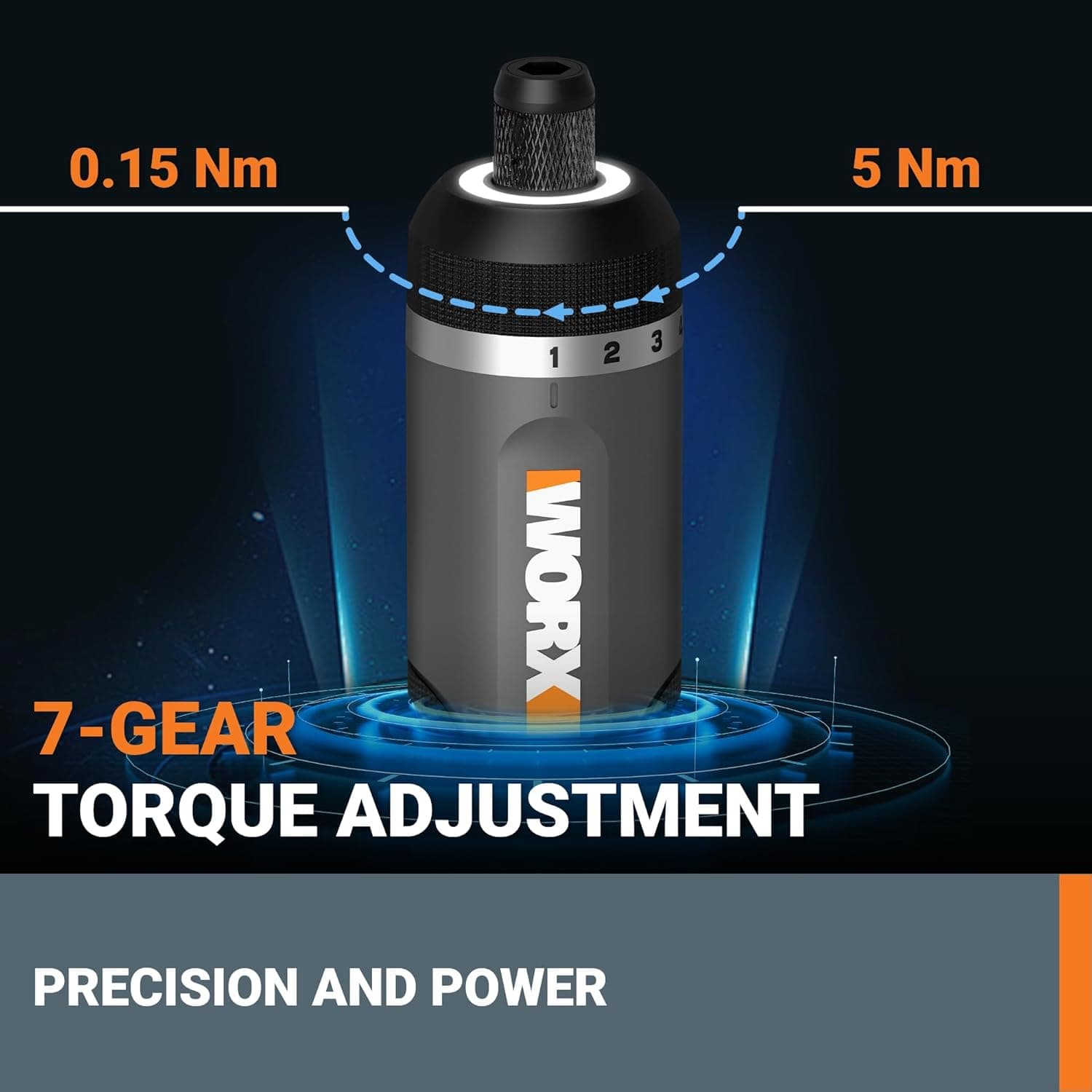 WORX WX242L 4V Lithium Screwdriver with 30-Piece Kit thumbnail 4