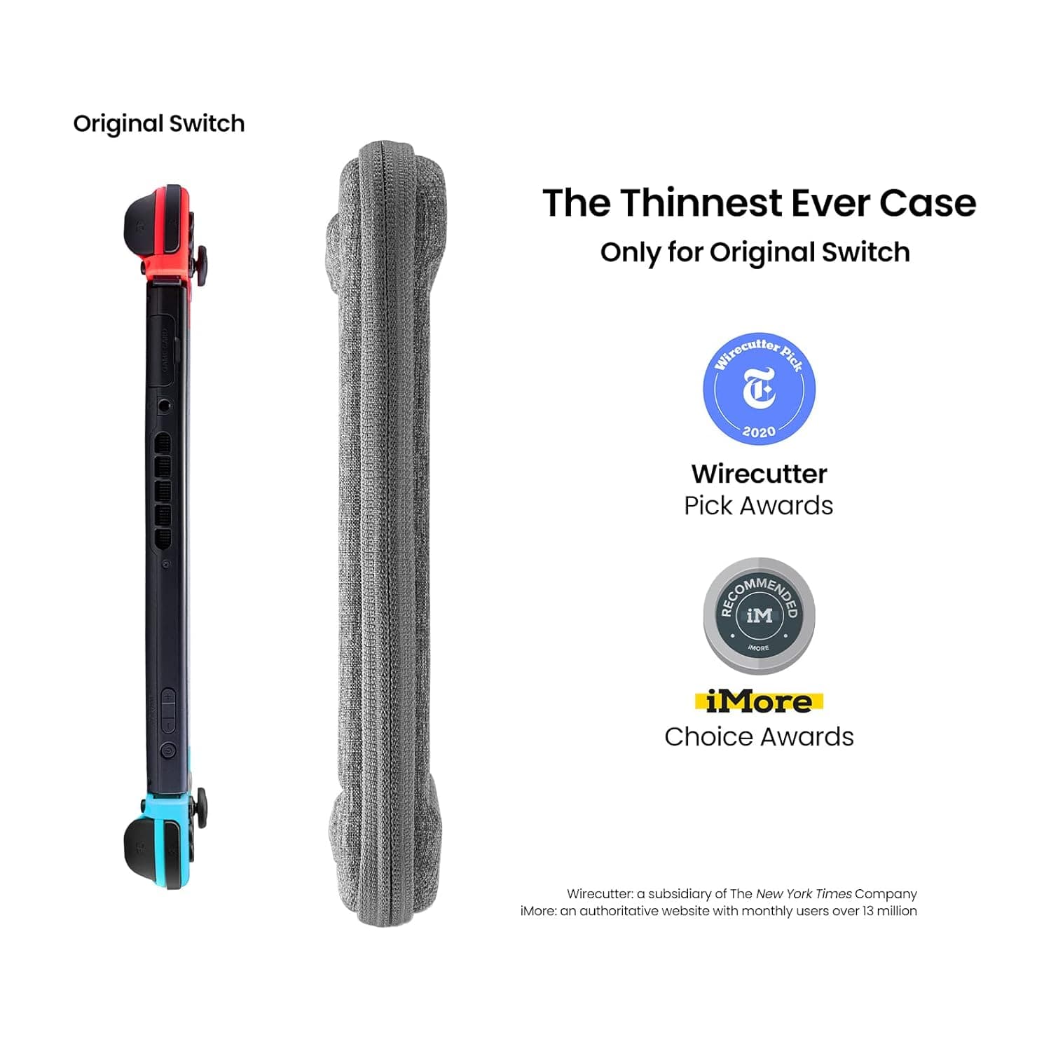 tomtoc Slim Carrying Case for Nintendo Switch/OLED thumbnail 2