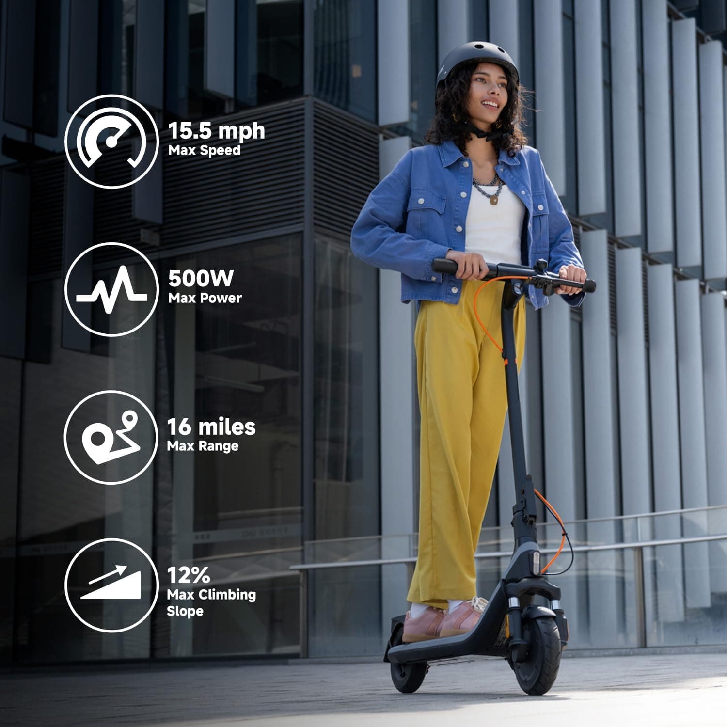 Segway Ninebot E2 Plus II Electric Scooter thumbnail 4