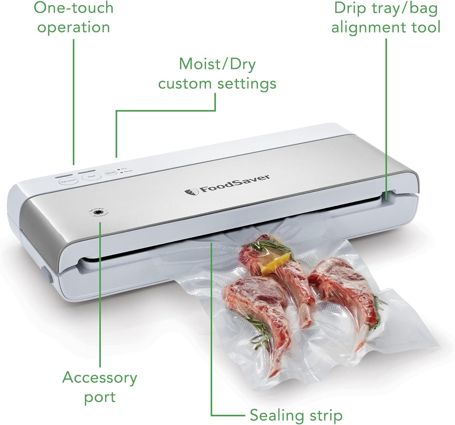 FoodSaver Compact Vacuum Sealer VS0160 thumbnail 3