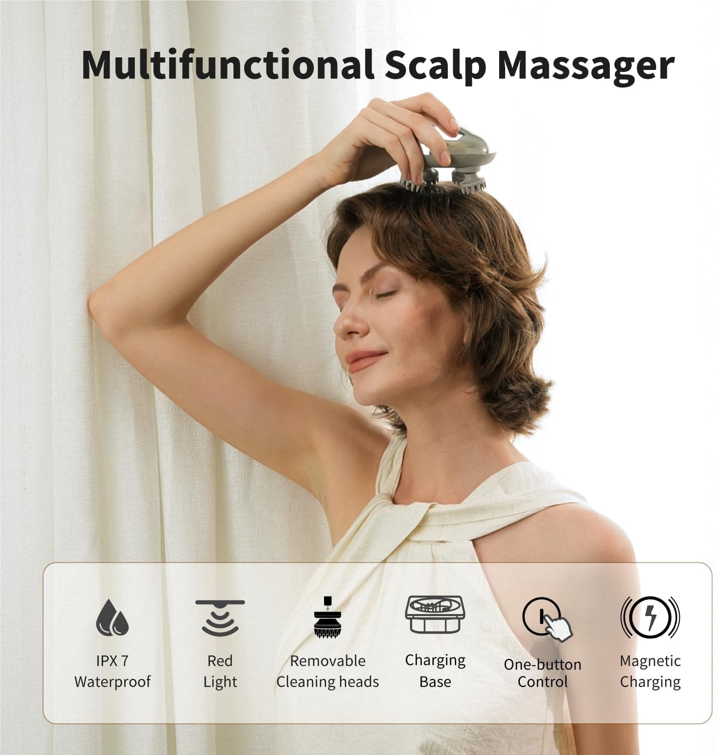 Breo Portable Mini Scalp Massager thumbnail 2