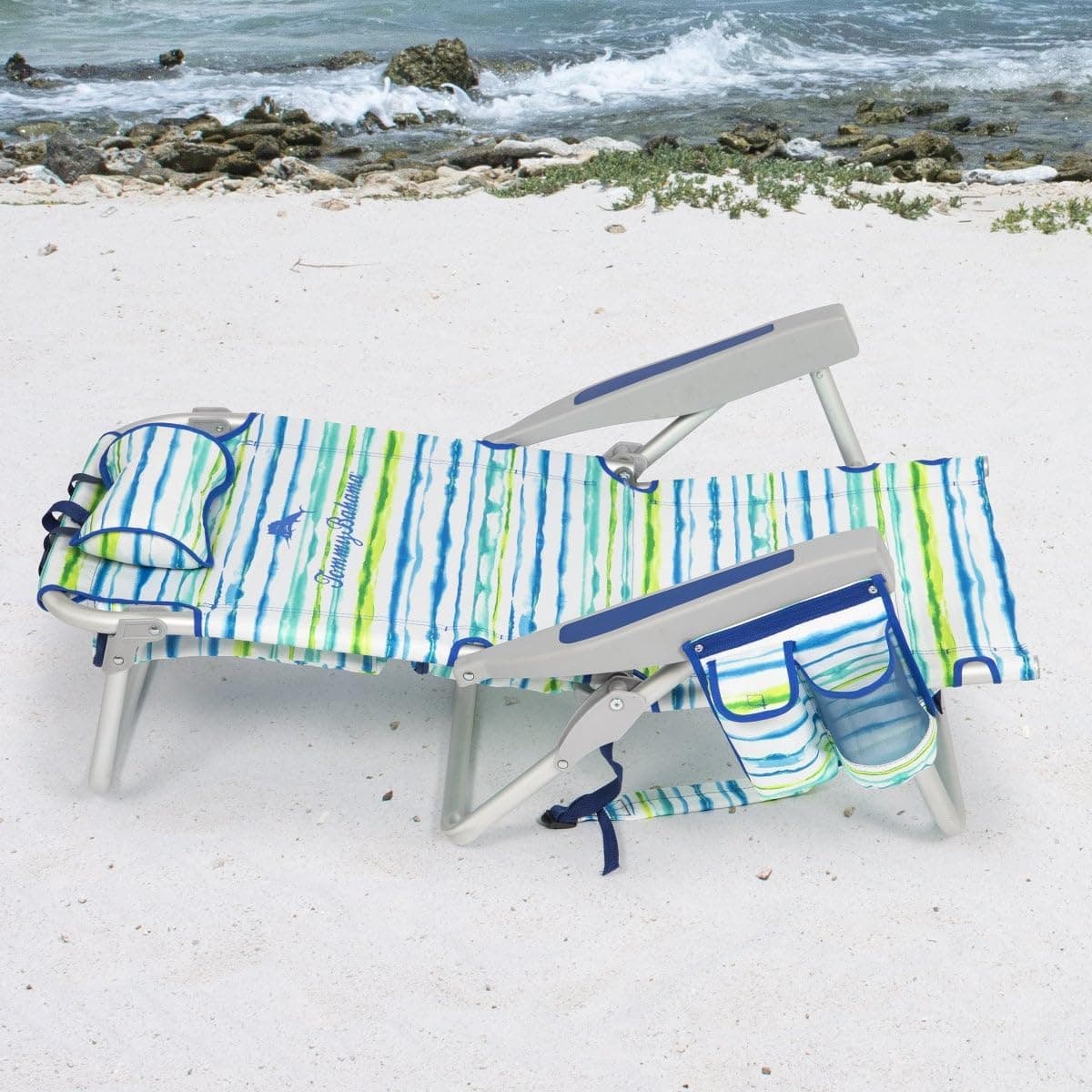 Tommy Bahama 5 Position Backpack Beach Chair 2-Pack thumbnail 5