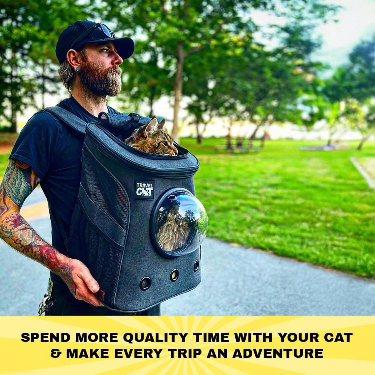 Fat Cat Backpack Carrier by Travel Cat thumbnail 2