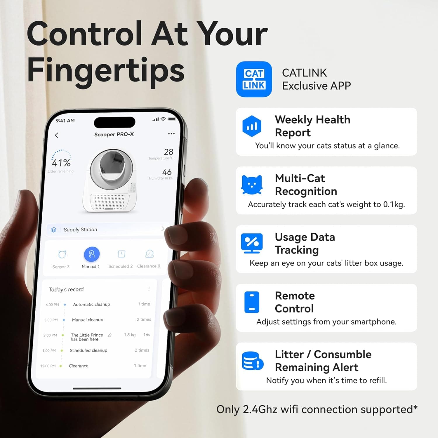 CATLINK Scooper Luxury Pro-X Self-Cleaning Litter Box thumbnail 4