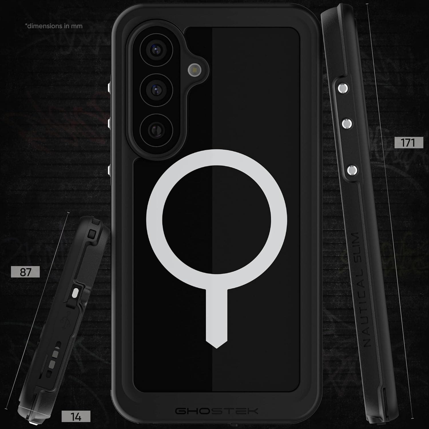 Ghostek Nautical Slim Waterproof Case for Galaxy S26+ thumbnail 5