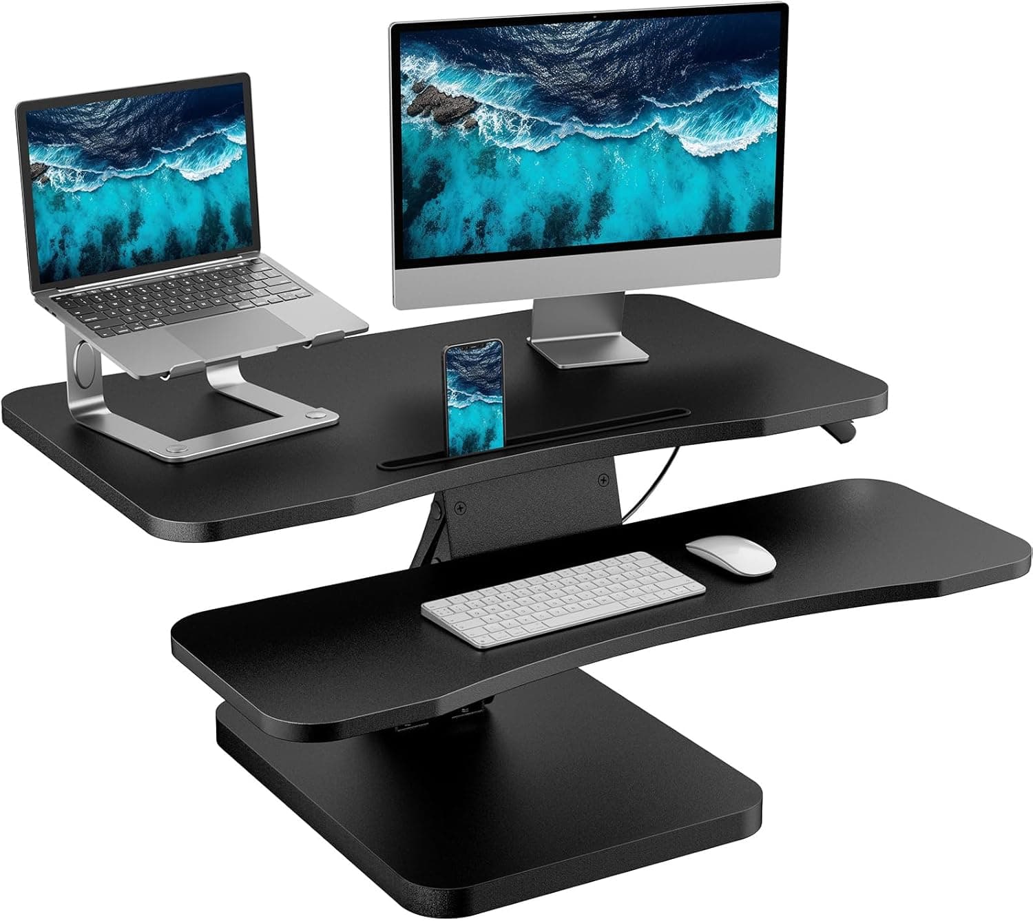 HUANUO 32-Inch Standing Desk Converter - image 1