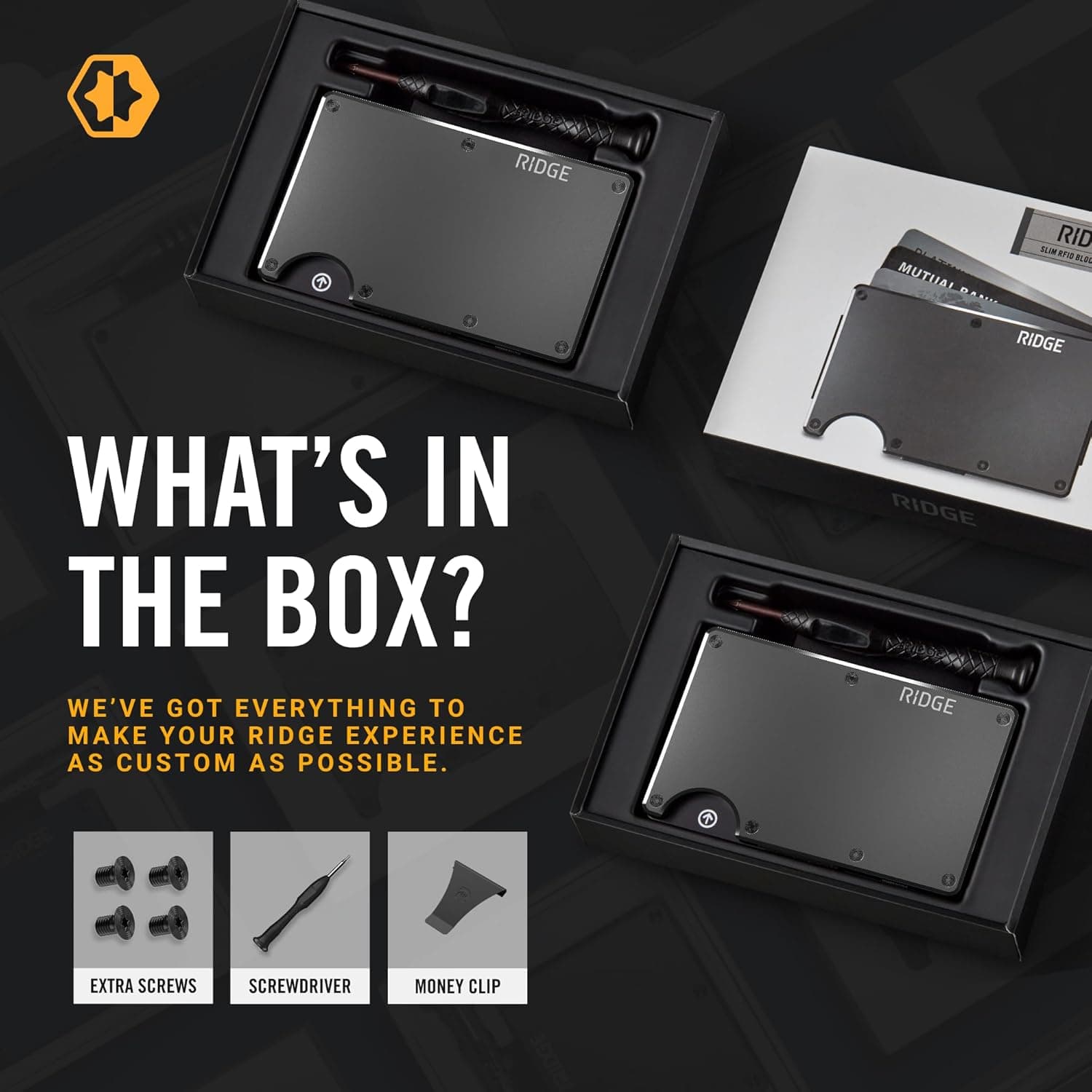 The Ridge Wallet for Men - Slim Minimalist RFID Blocking thumbnail 4