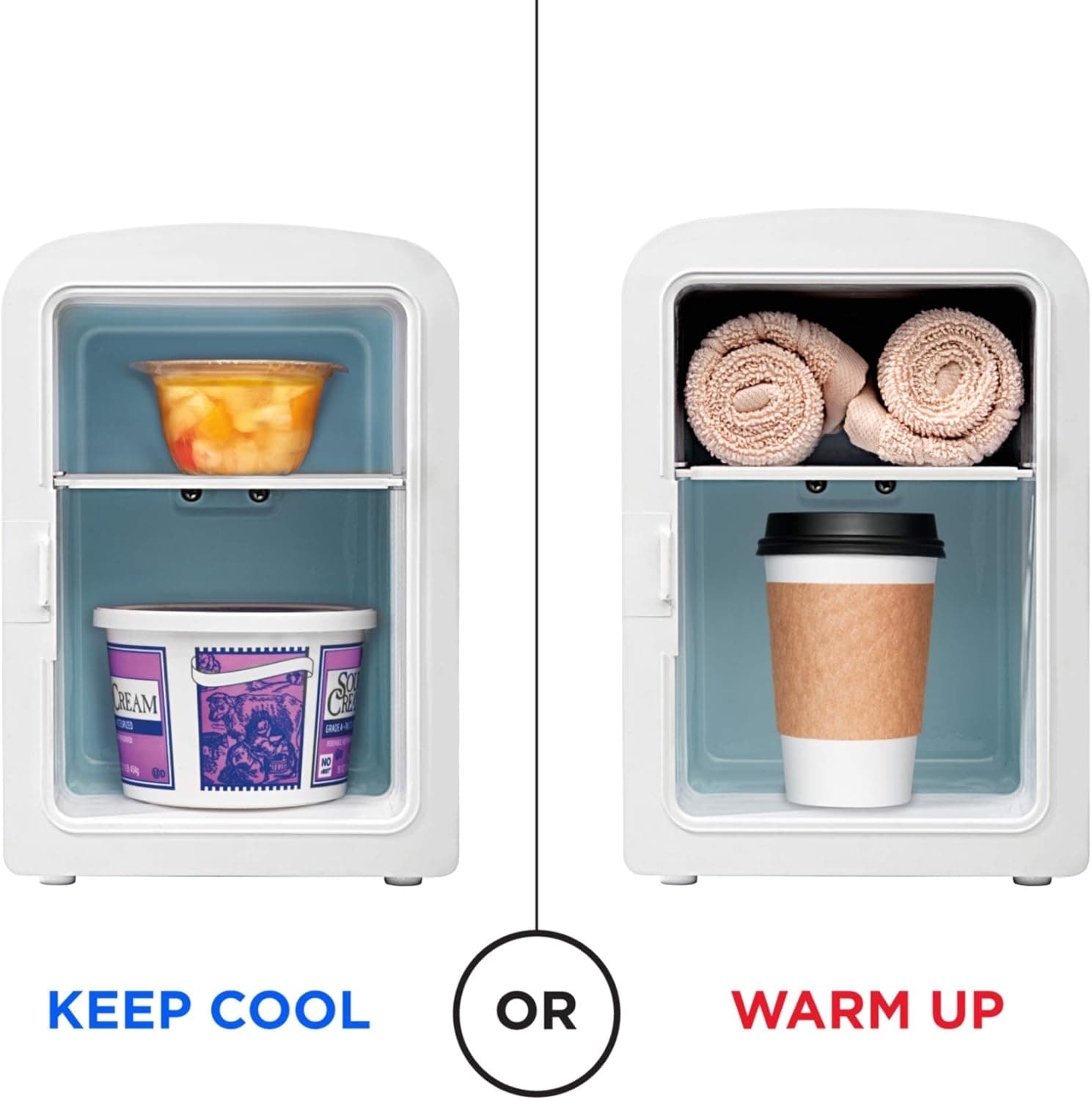 Chefman Iceman Portable Mirrored Beauty Fridge with LED thumbnail 4