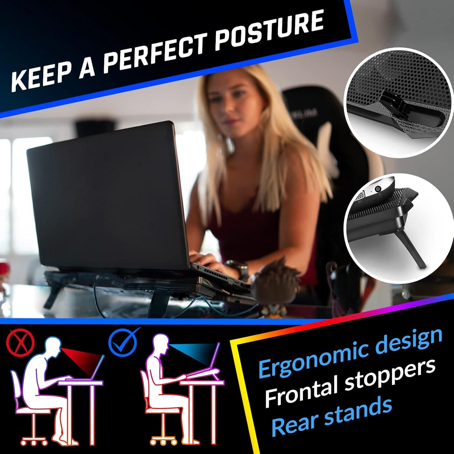 KLIM Wind Laptop Cooling Pad thumbnail 5