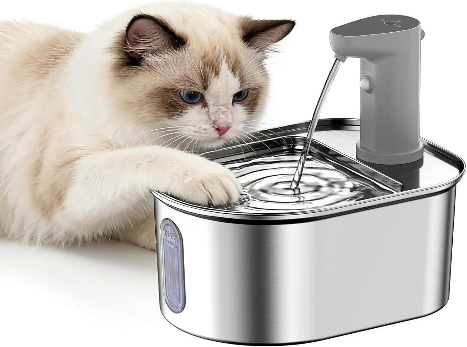 Lawfery Wireless Cat Water Fountain Cordless thumbnail 3