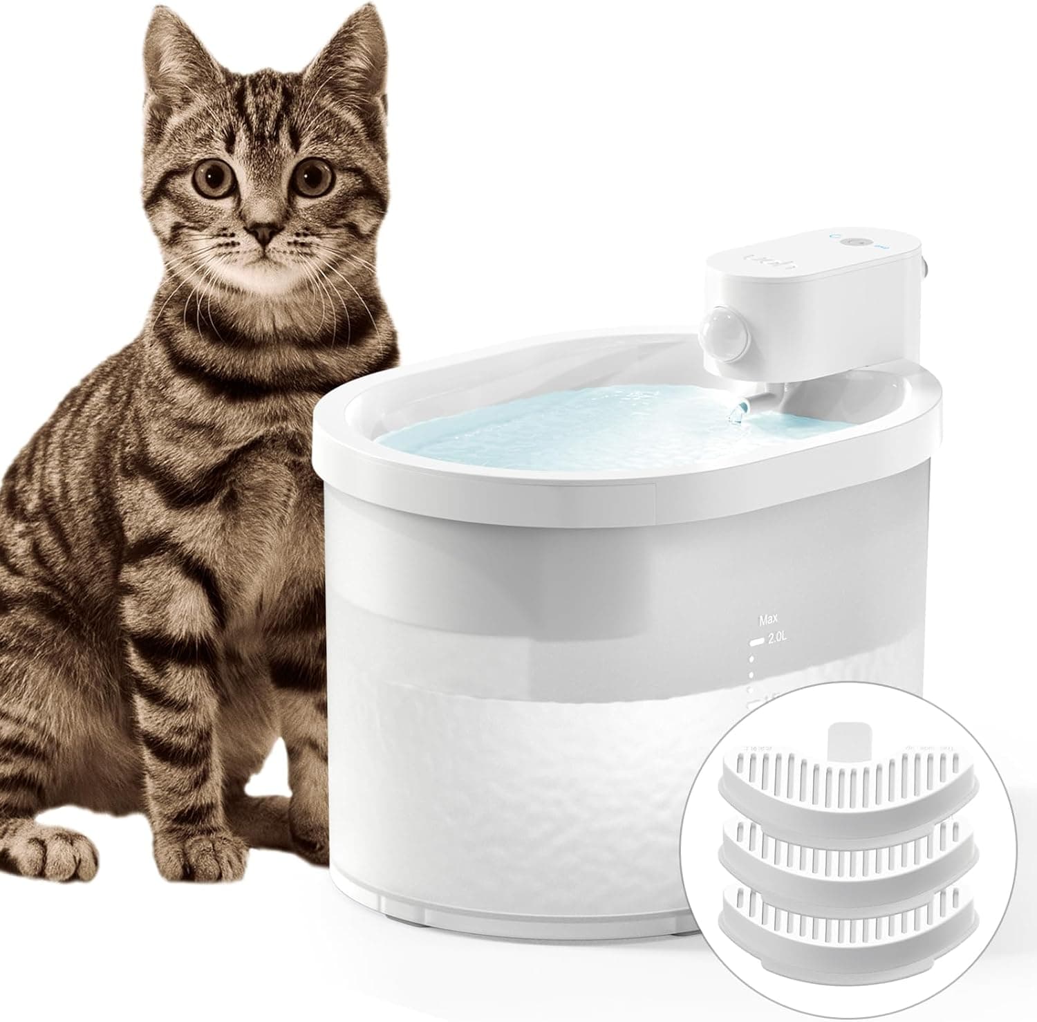 uahpet ZERO Wireless Cat Water Fountain - image 1