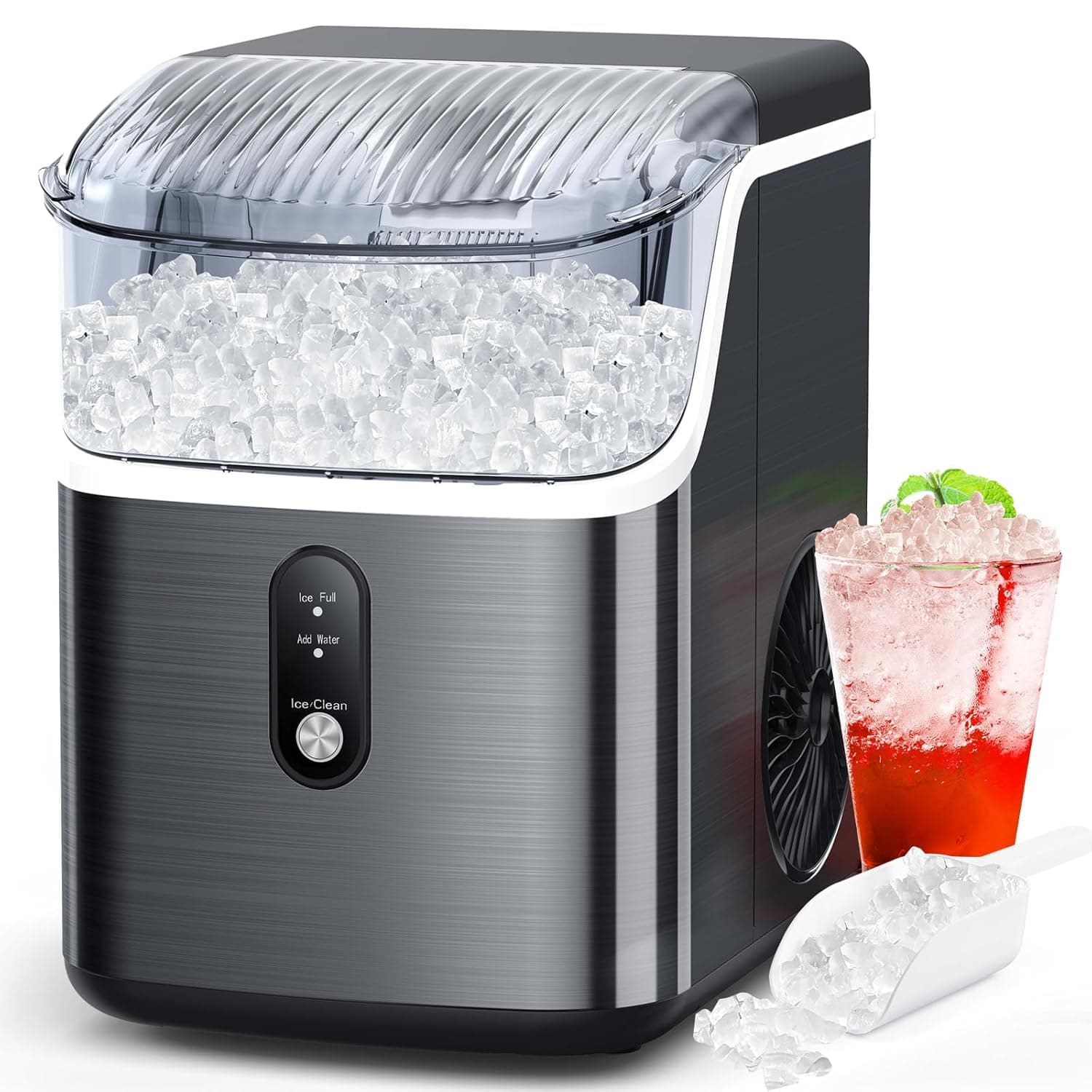 COWSAR Nugget Ice Maker Countertop 34Lbs - image 1