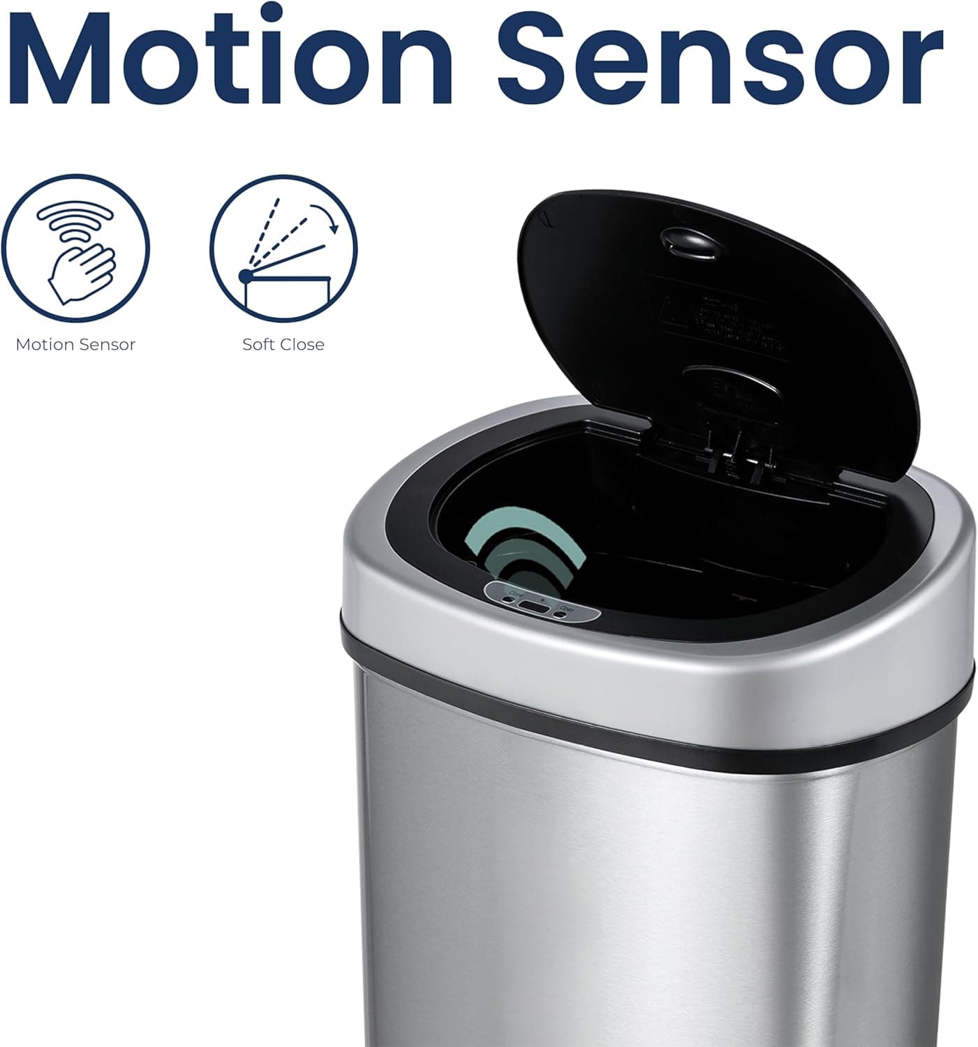NINESTARS DZT-50-9 Automatic Touchless Sensor Trash Can thumbnail 2