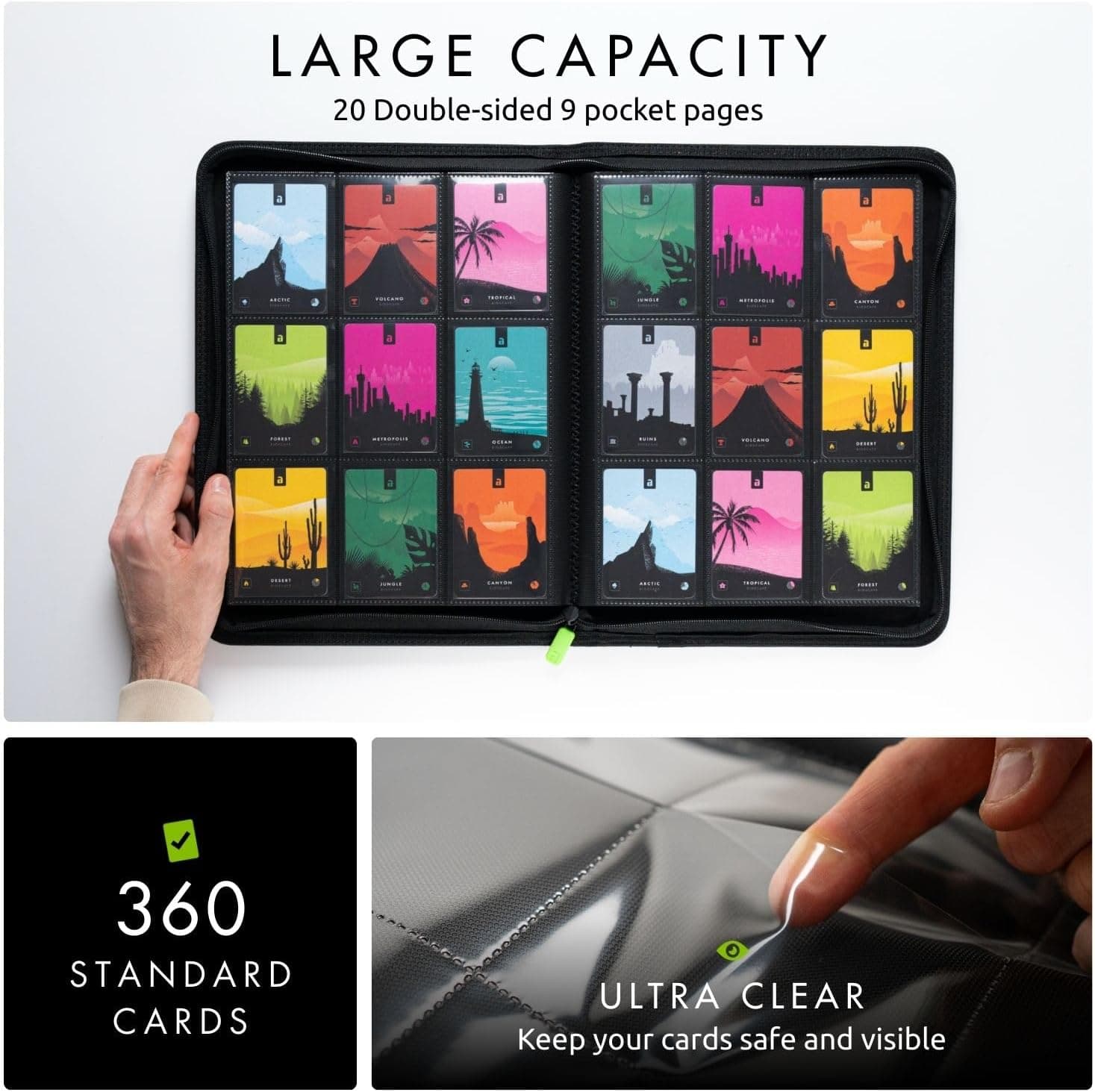 Vault X 9-Pocket Exo-Tec Zip Binder thumbnail 4