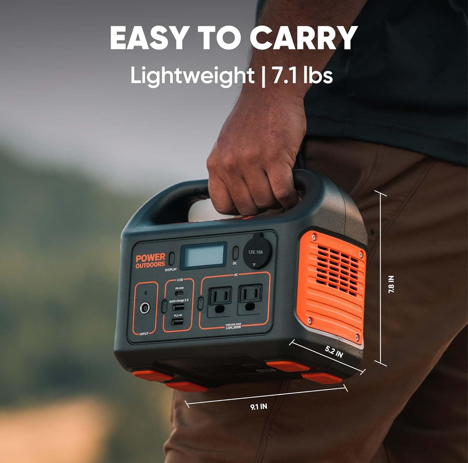 Jackery Portable Power Station Explorer 300 thumbnail 5