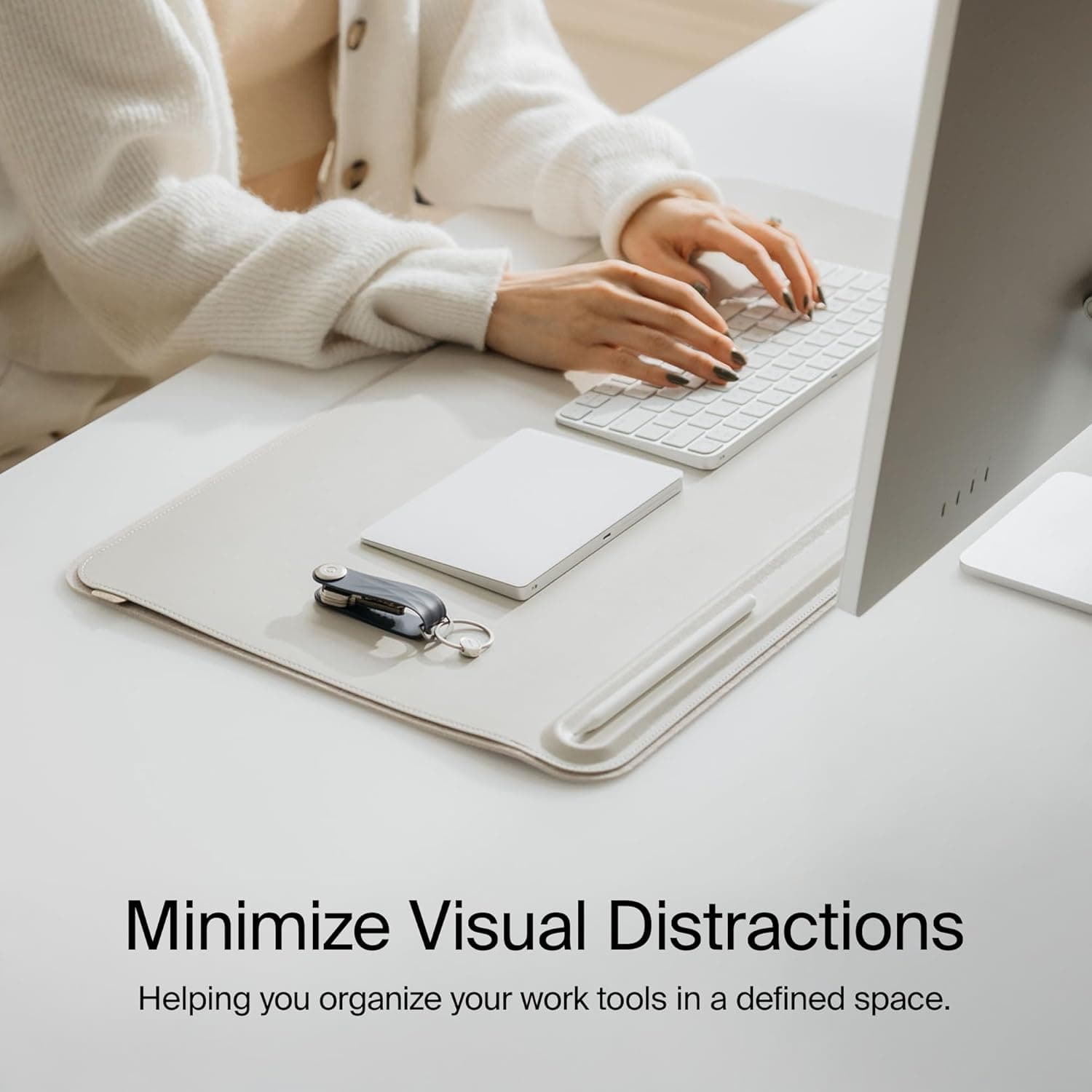 Orbitkey Desk Mat (Medium, Vegan Leather) thumbnail 4