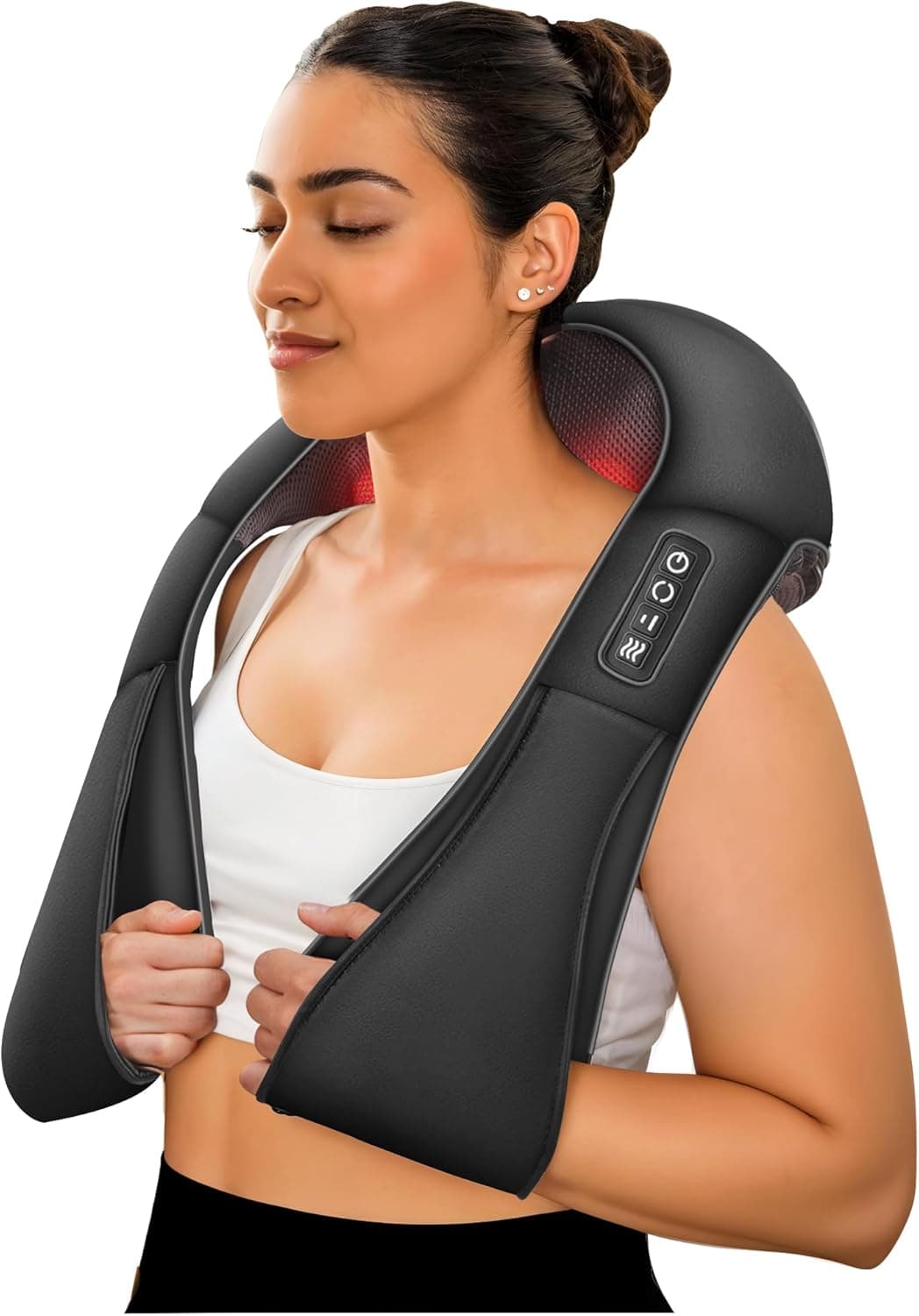 COMFIER Shiatsu Neck and Shoulder Massager with Heat - image 1
