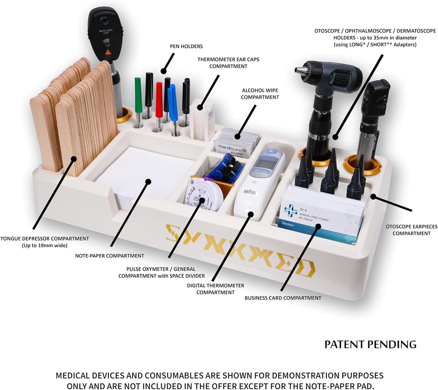 SYNKMED DDORG II Doctors' Desk Organizer thumbnail 4