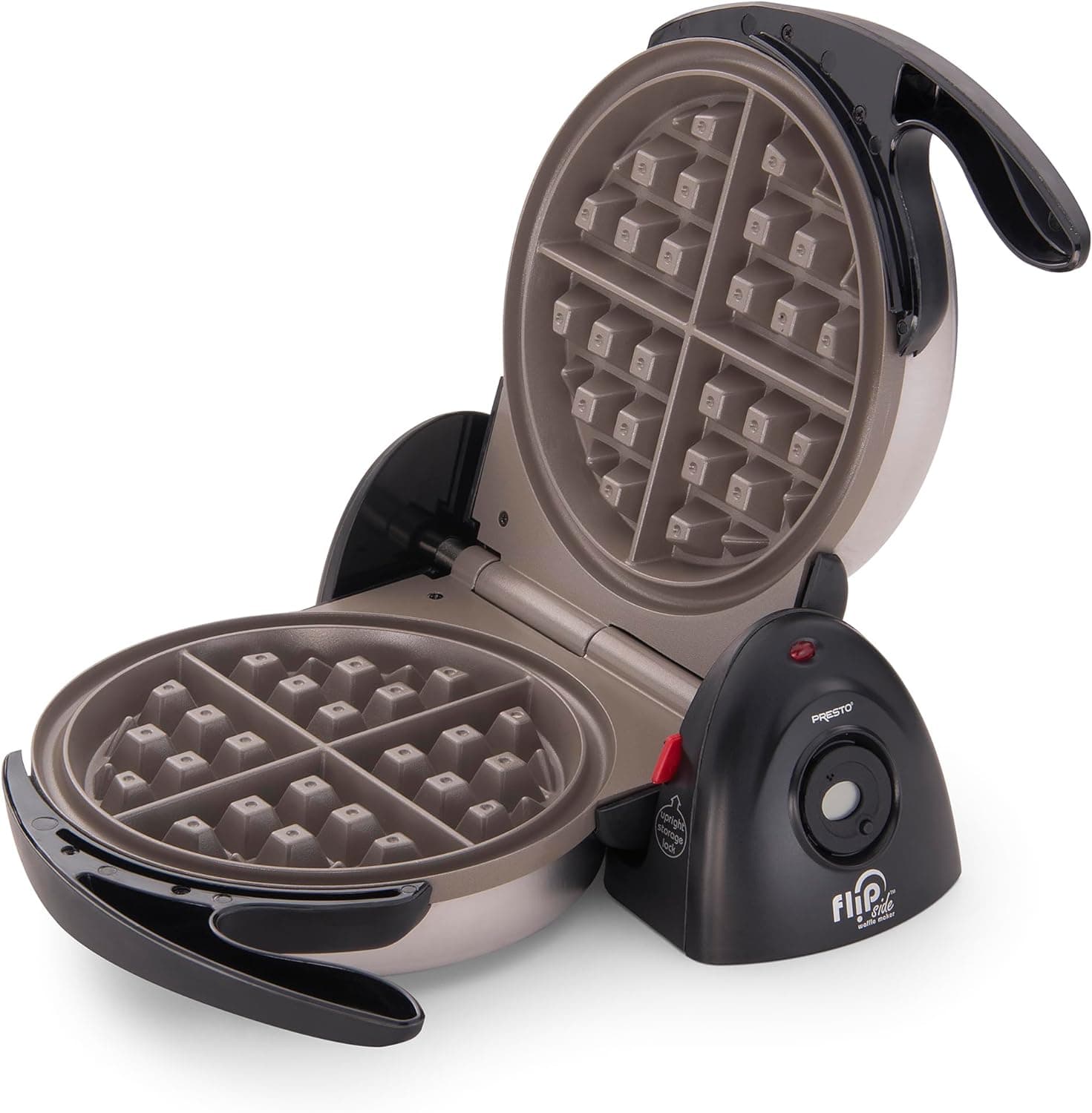 Presto 03510 Ceramic FlipSide Belgian Waffle Maker thumbnail 2