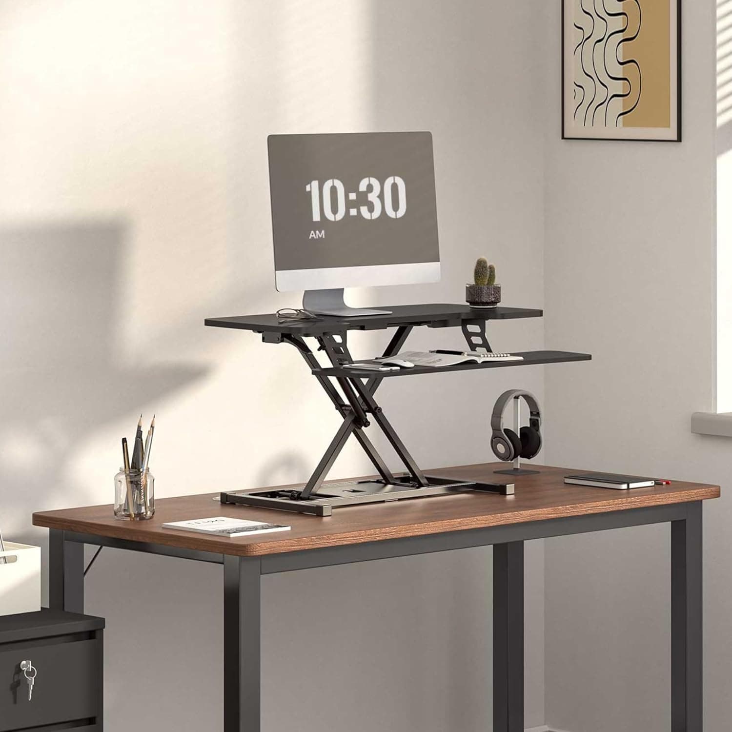 FlexiSpot 36-Inch Standing Desk Converter thumbnail 2