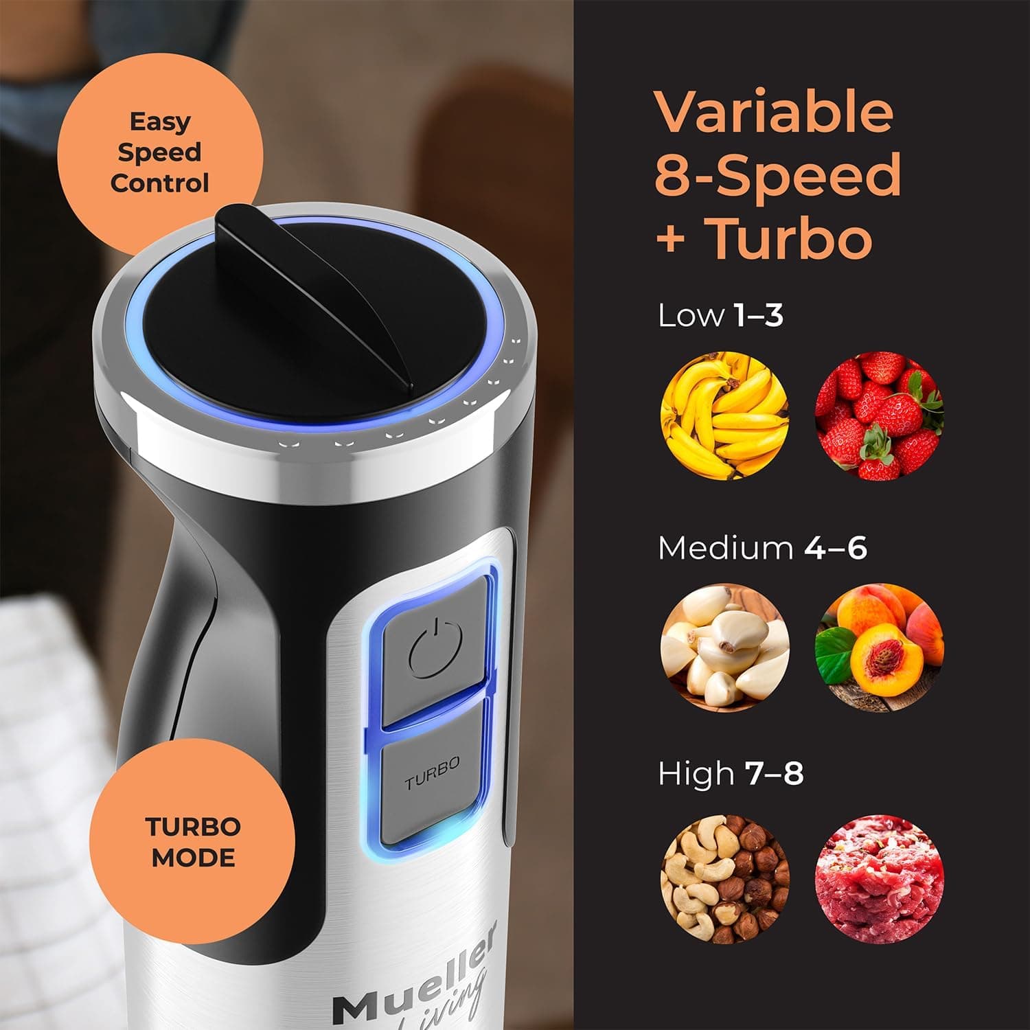 Mueller Austria Ultra-Stick 500W Immersion Hand Blender thumbnail 4