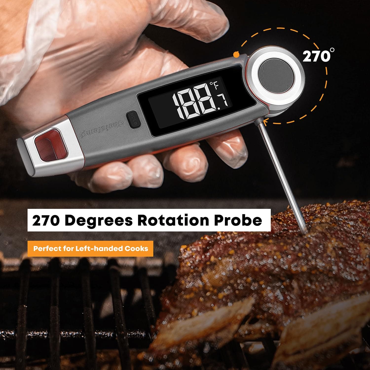 ChefsTemp Finaltouch X10 Instant Read Thermometer thumbnail 3