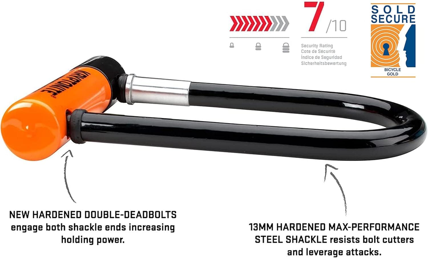 Kryptonite Evolution Mini-7 U-Lock with Cable thumbnail 2