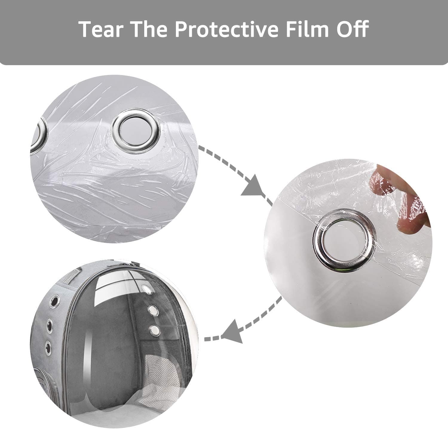 Henkelion Bubble Cat Backpack Carrier thumbnail 5