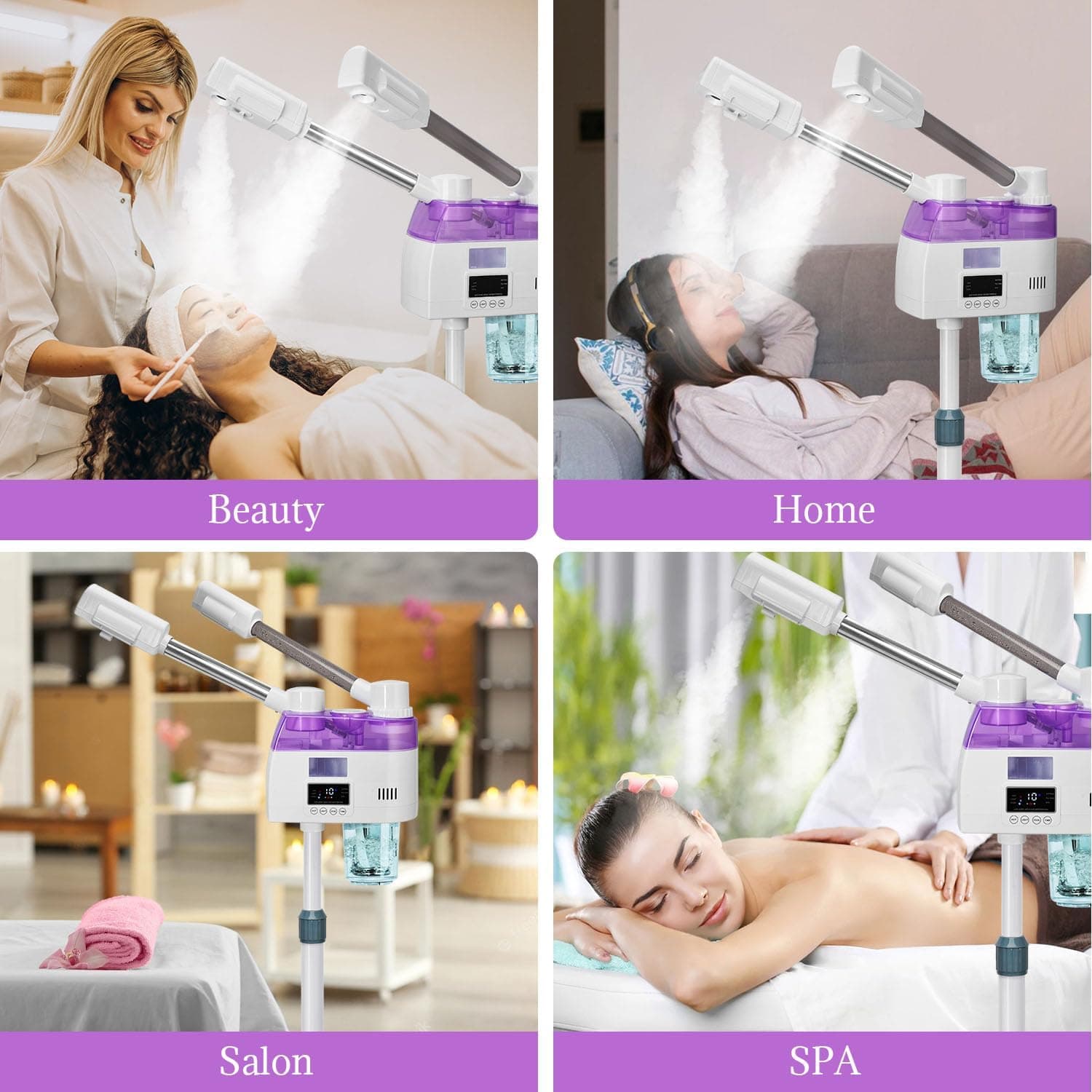 Professional 2-in-1 Facial Steamer with Hot & Cold Mist — Esthetician Steamer thumbnail 5