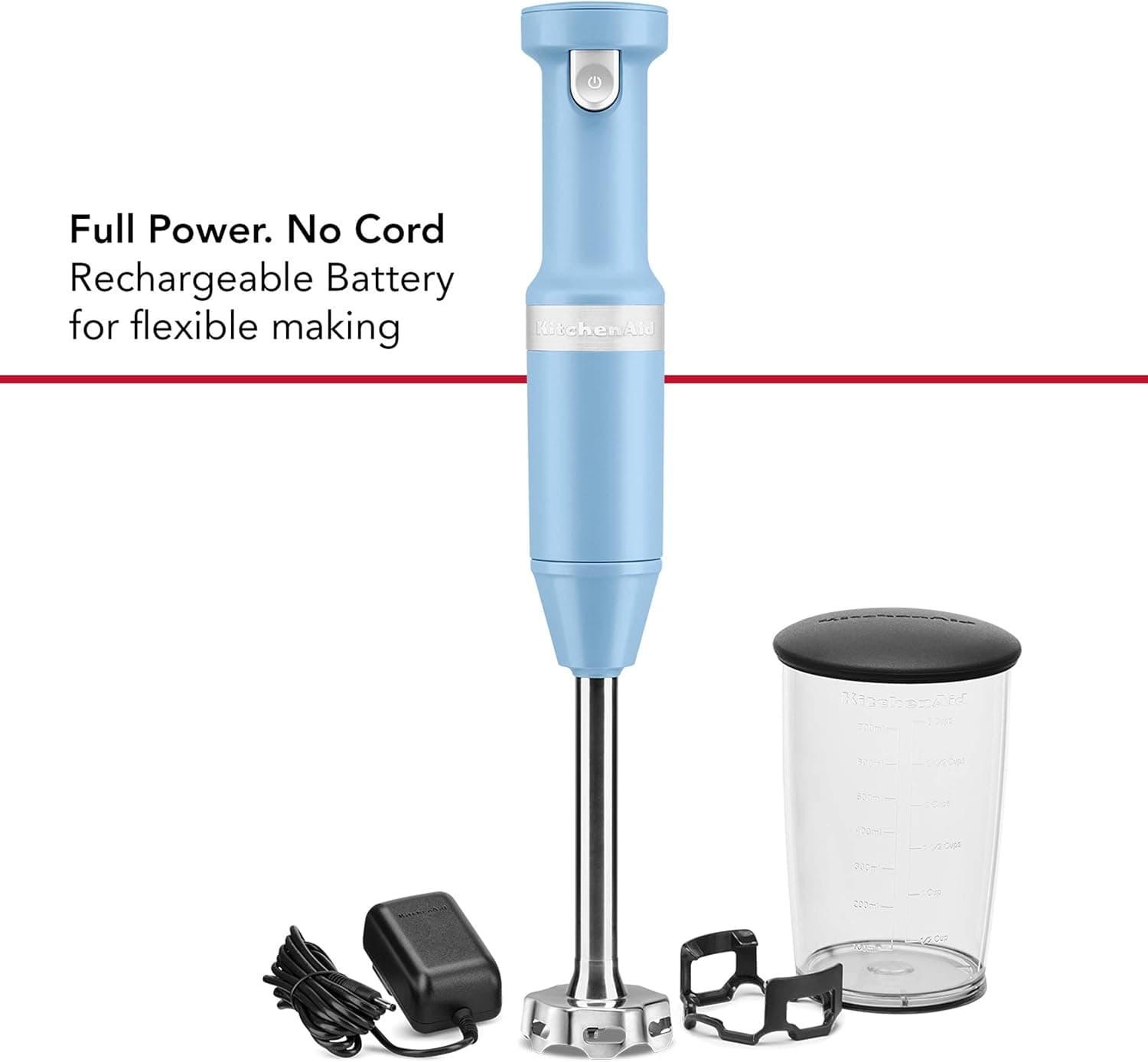 KitchenAid KHBBV83 Cordless Variable Speed Hand Blender thumbnail 4