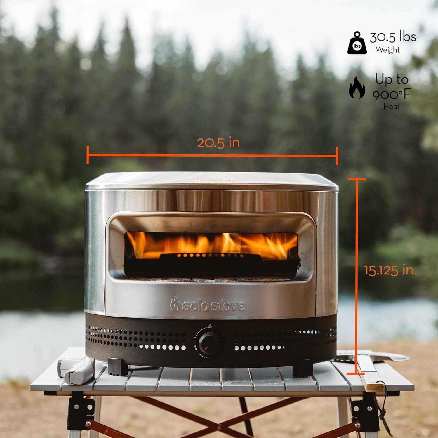 Solo Stove Pi Prime Pizza Oven Outdoor - Propane thumbnail 2
