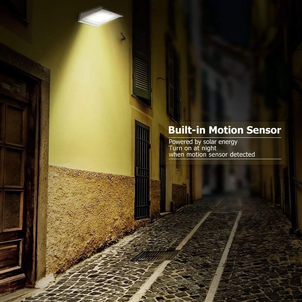 URPOWER Solar Lights Outdoor 40 LED Security Flood Lights 4 Pack thumbnail 5