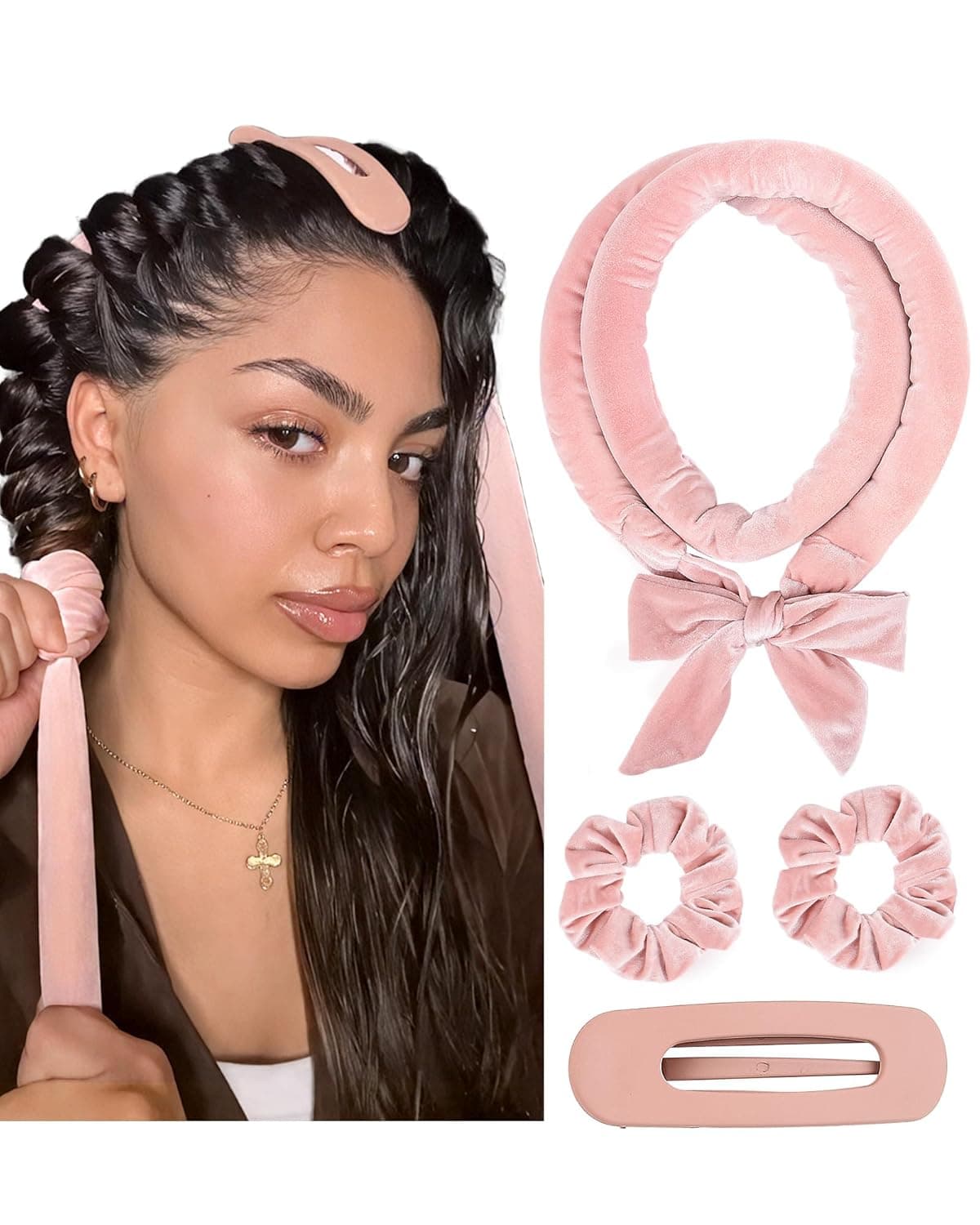 Yanibest Heatless Hair Curler Ribbon Wrap Set - image 1