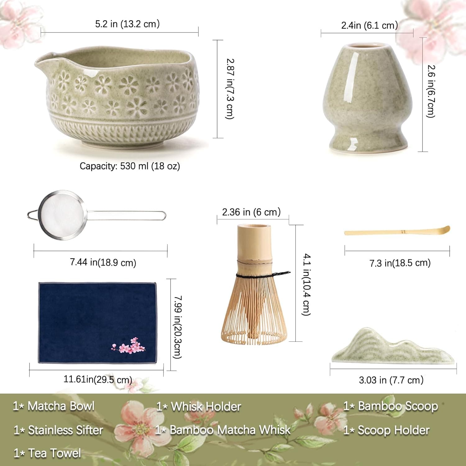 Buucup Matcha Whisk Set (7-Piece Ceramic Kit) thumbnail 5