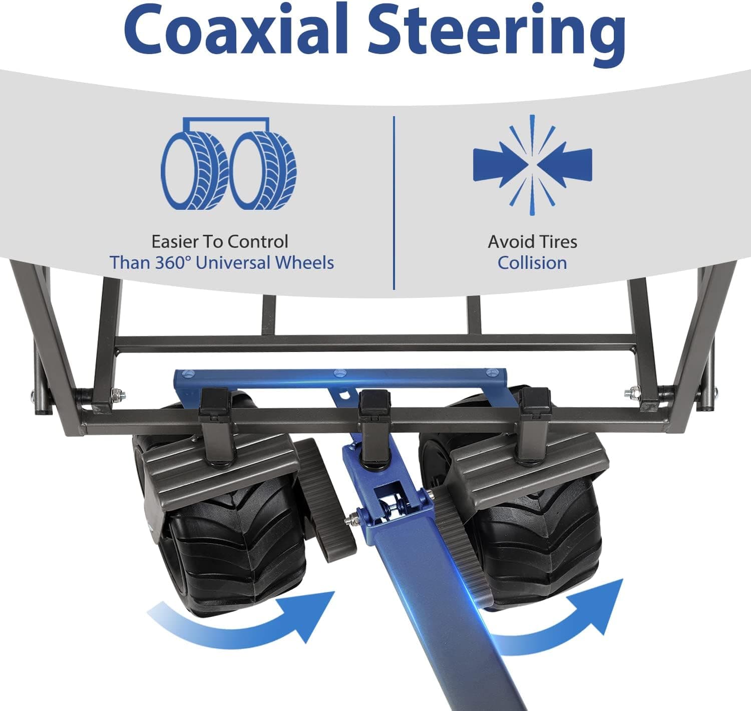 Sekey Heavy Duty Foldable Wagon with Big Wheels thumbnail 3