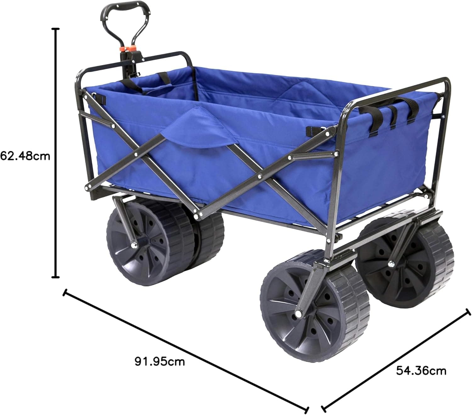 Mac Sports Heavy Duty Collapsible Beach Wagon Cart thumbnail 5