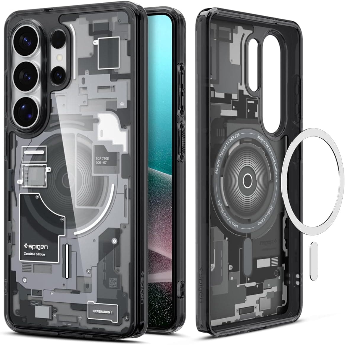 Spigen Ultra Hybrid MagFit Clear Case for Galaxy S26 Ultra - image 1