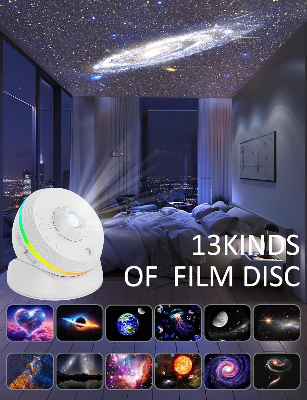 Galaxy Projector 6th Gen Meteor Planetarium thumbnail 2